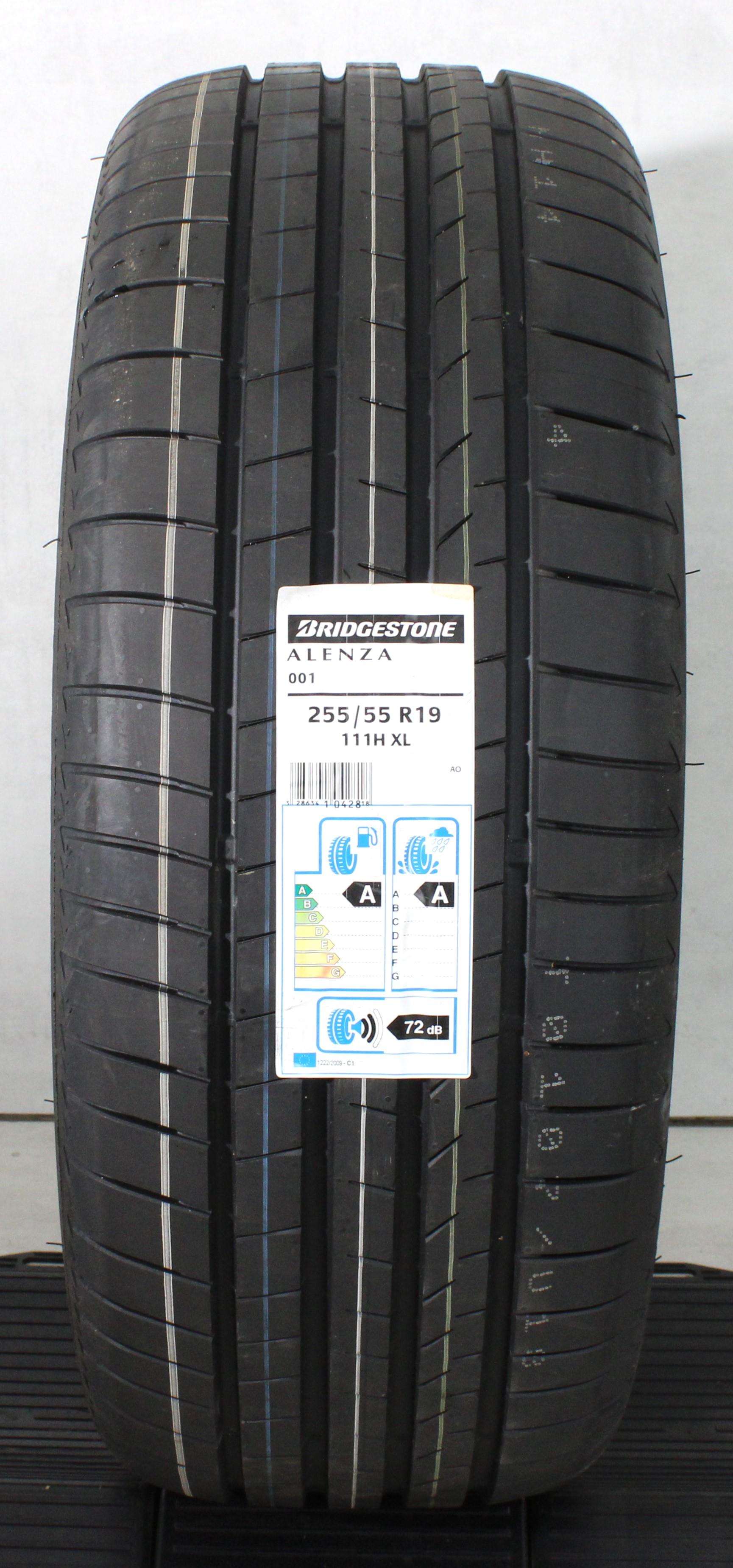 1 x 255/55R19 111H Sommerreifen Bridgestone Alenza 001 AO NEU 2019