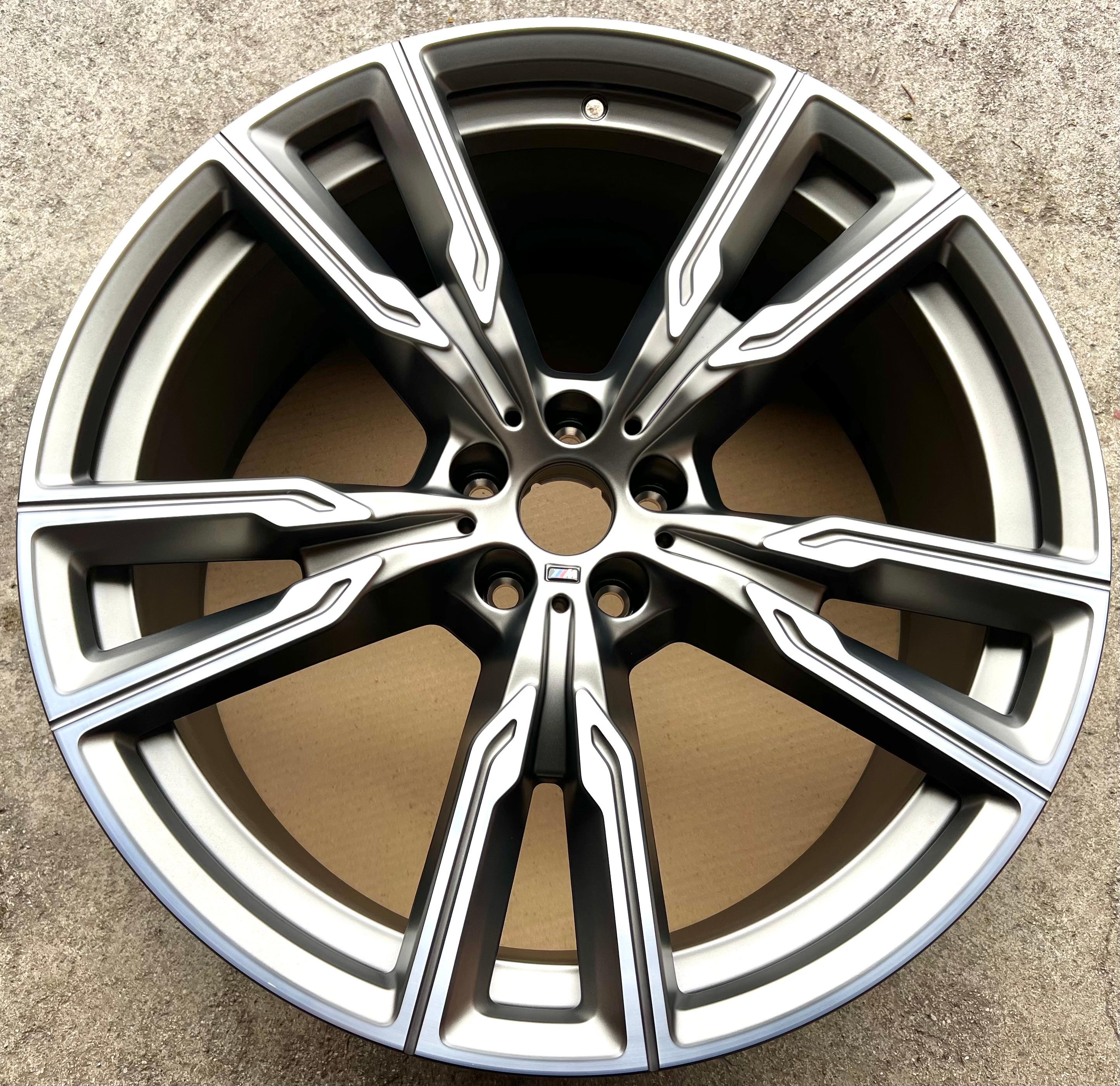 1 X ORIGINELE 22" ALUMINIUM WAND BMW X5 G05 X6 G06 6856068 10,5x22 ET43 STYLING M747 747M TOP