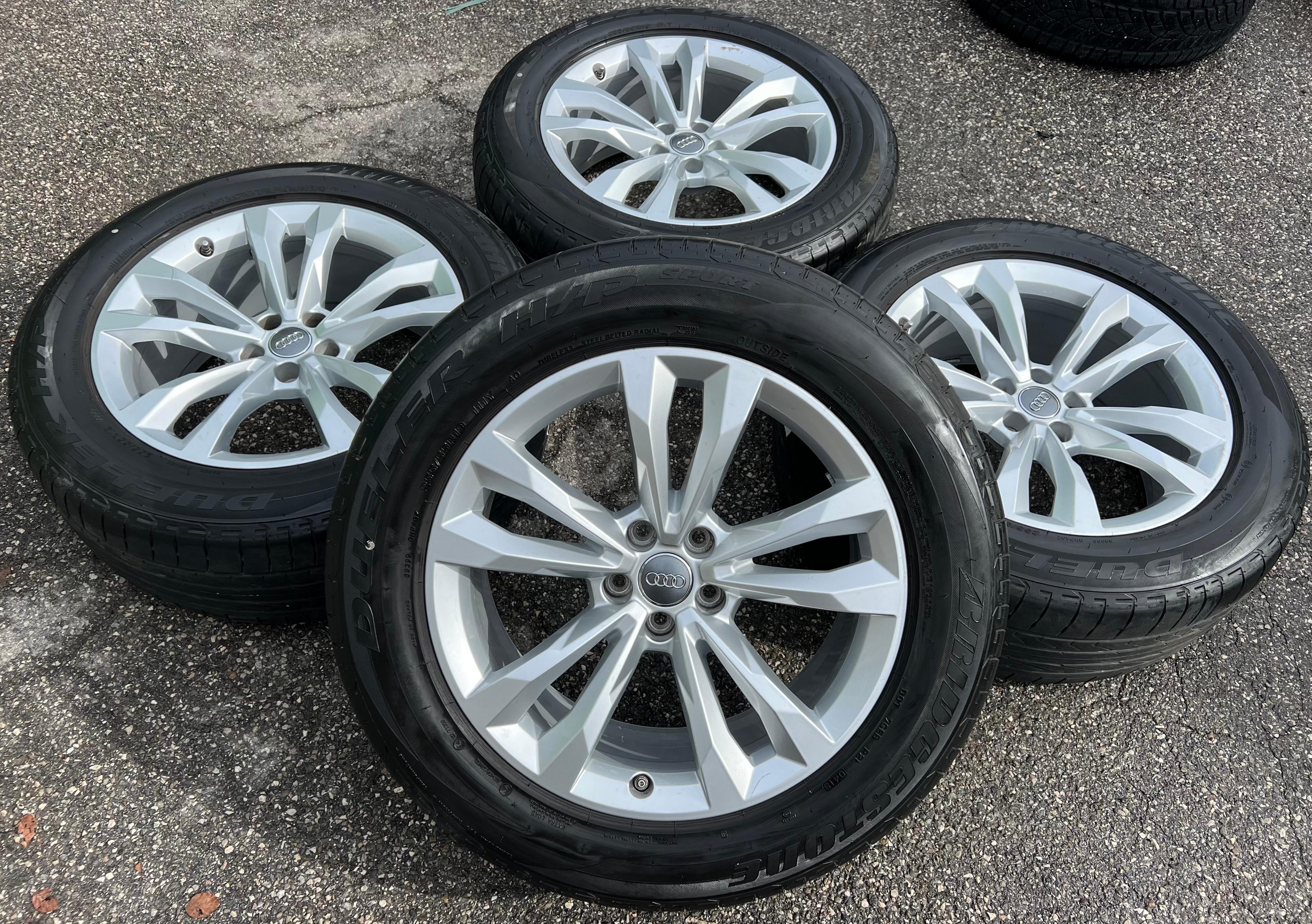 4 ORIGINAL 19" ALU SOMMERRÄDER AUDI Q7 4M 255/55R19 111V 4M0601025C RDKS FREIHAUS