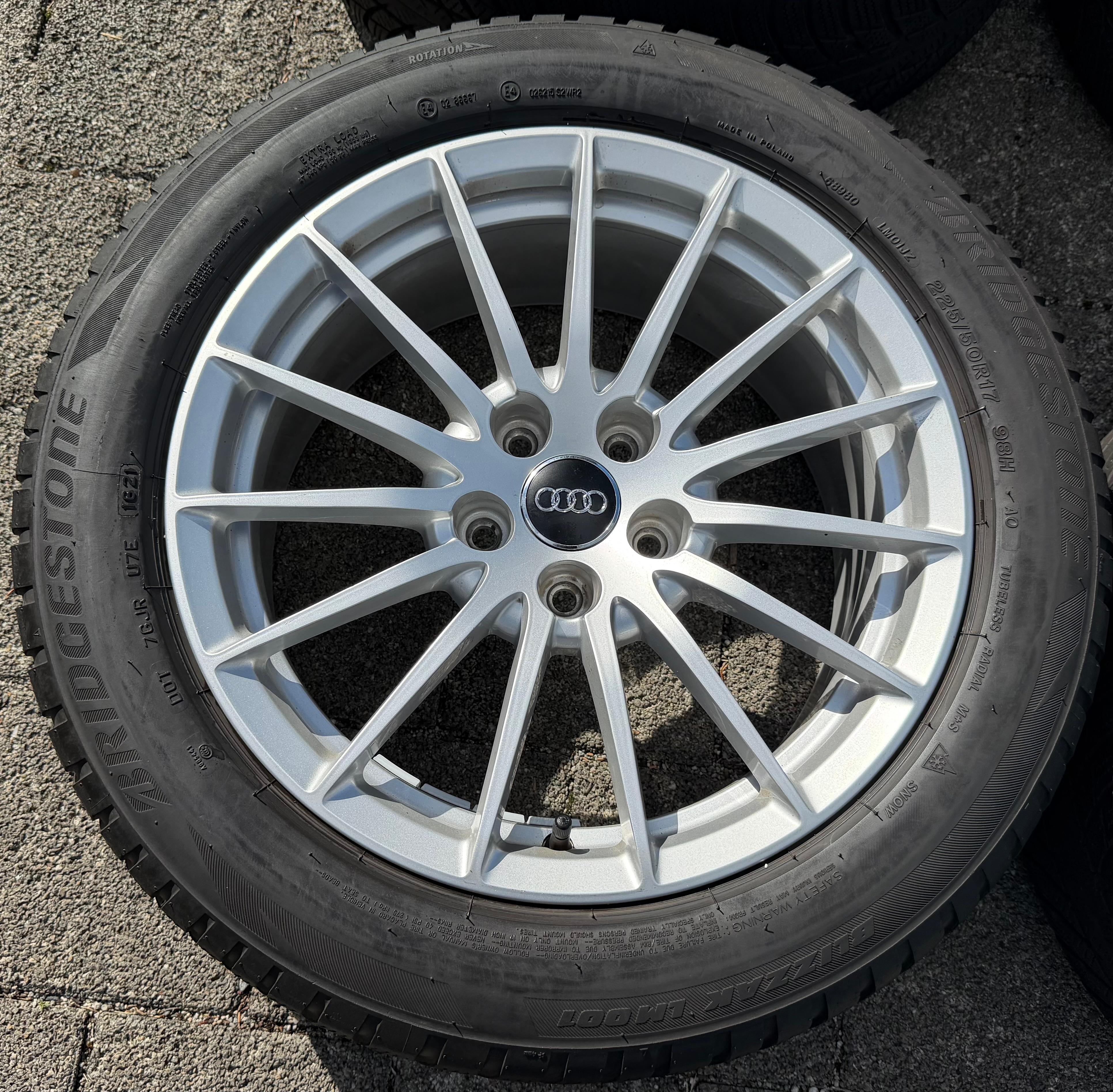 4 Original 17" Alufelgen Felgen Audi A5 F5 8W 8W0601025AE 7,5x17 ET29