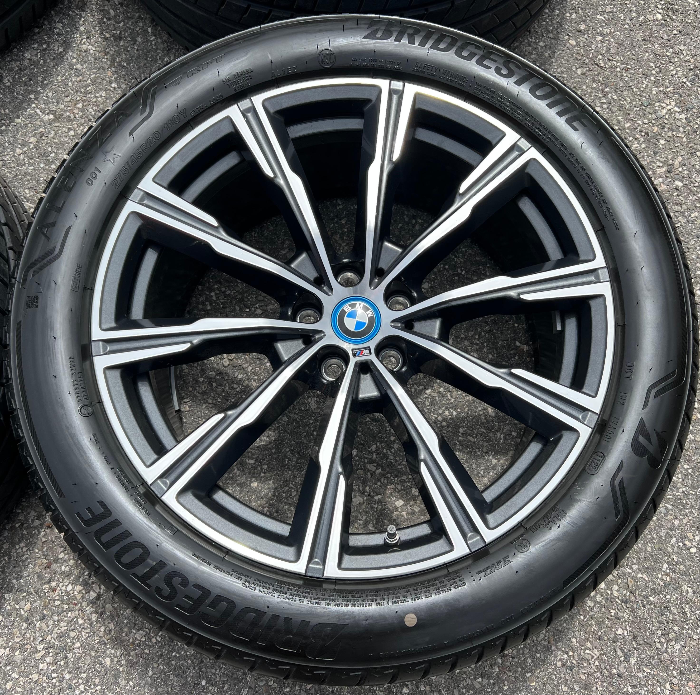 4 ORIGINAL 20" ALU SOMMERRÄDER BMW X5 G05 X6 G06 STYLING M740 275/45R20 110Y 305/40R20 112Y