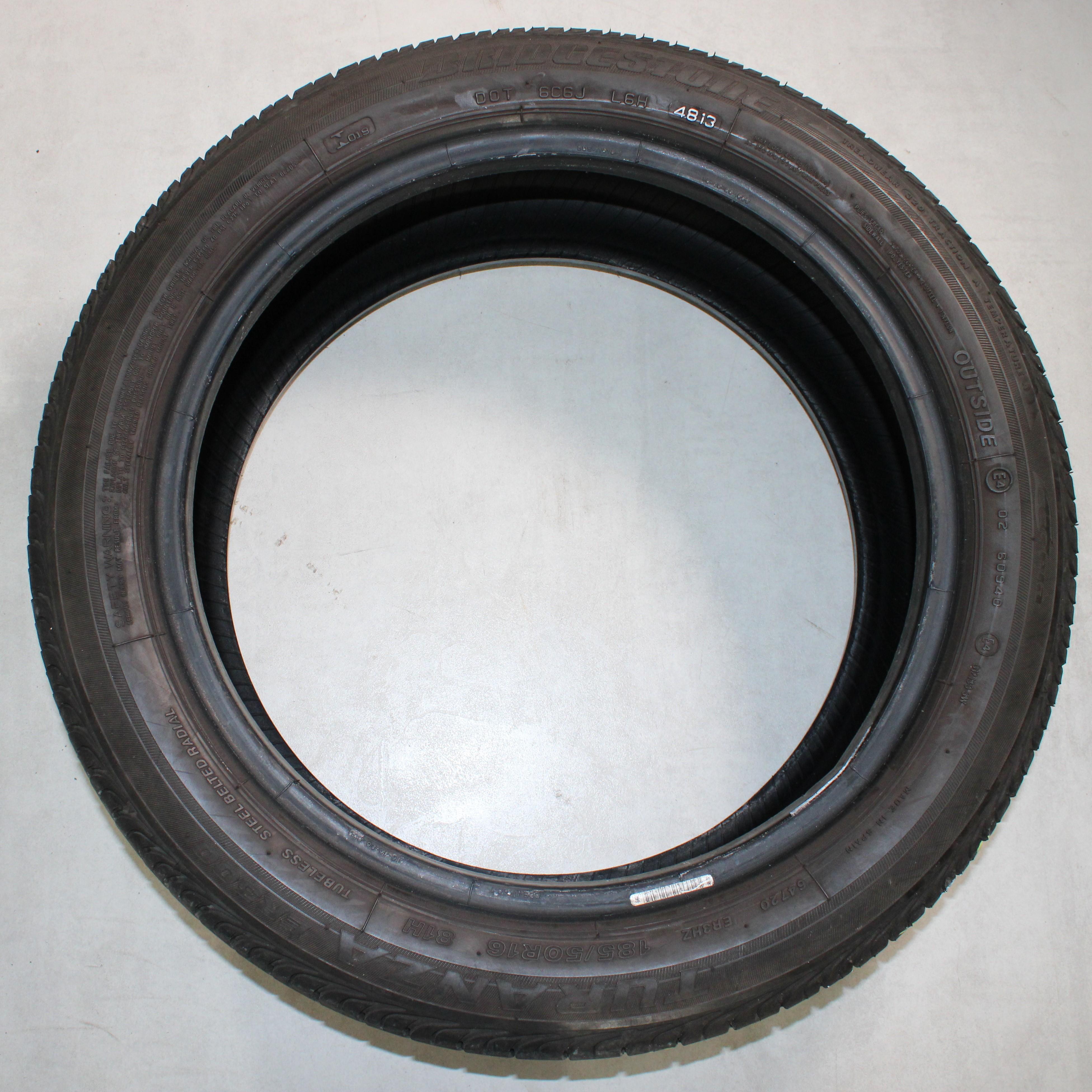 4 x 185/50R16 81H Sommerreifen Bridgestone Turanza ER300 6mm 2013