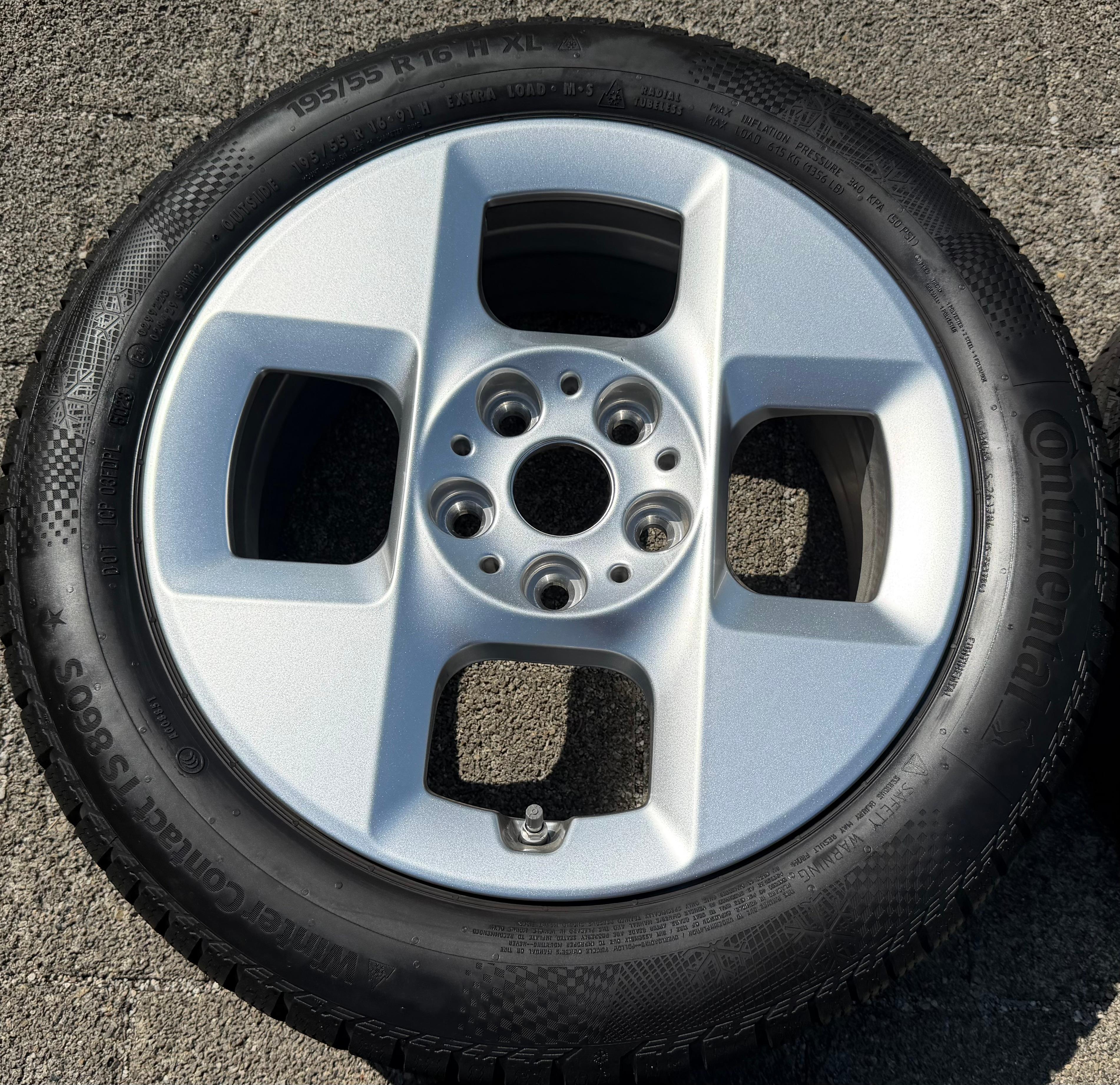 4 Original Alu Winterräder Mini F65 F66 F67 5A3E635 4-Square-Spoke 955 RDKS