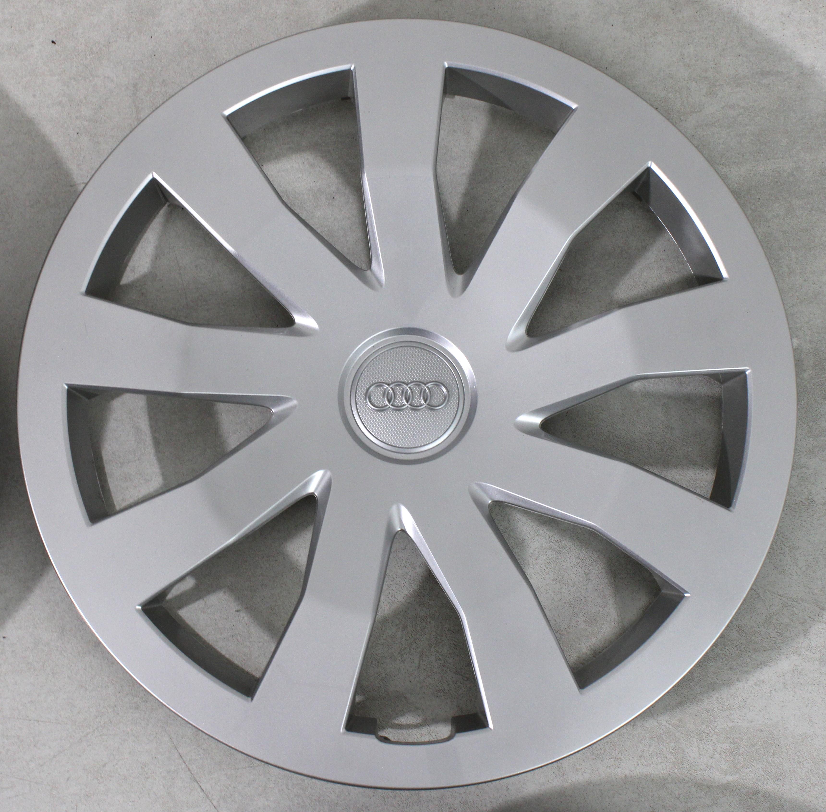 4 ORIGINAL 15" RADKAPPEN RADZIERBLENDEN AUDI A1 GB 82A601147 15 ZOLL