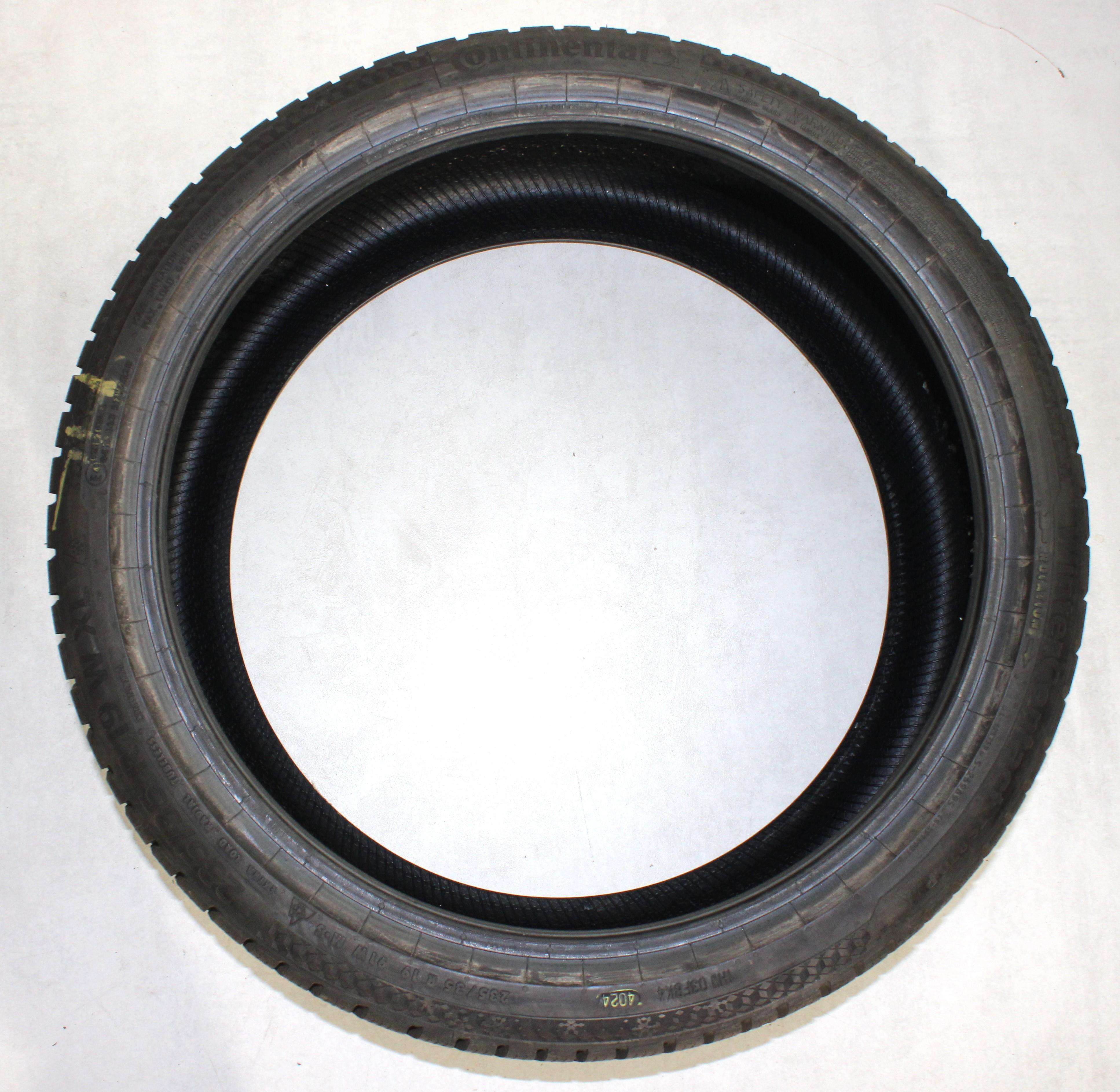 4 x 235/35R19 91W neumáticos de invierno Continental Winter Contact TS870P 1x6-6,5mm/3x7,5-8mm 3x2023/1x2024 XL