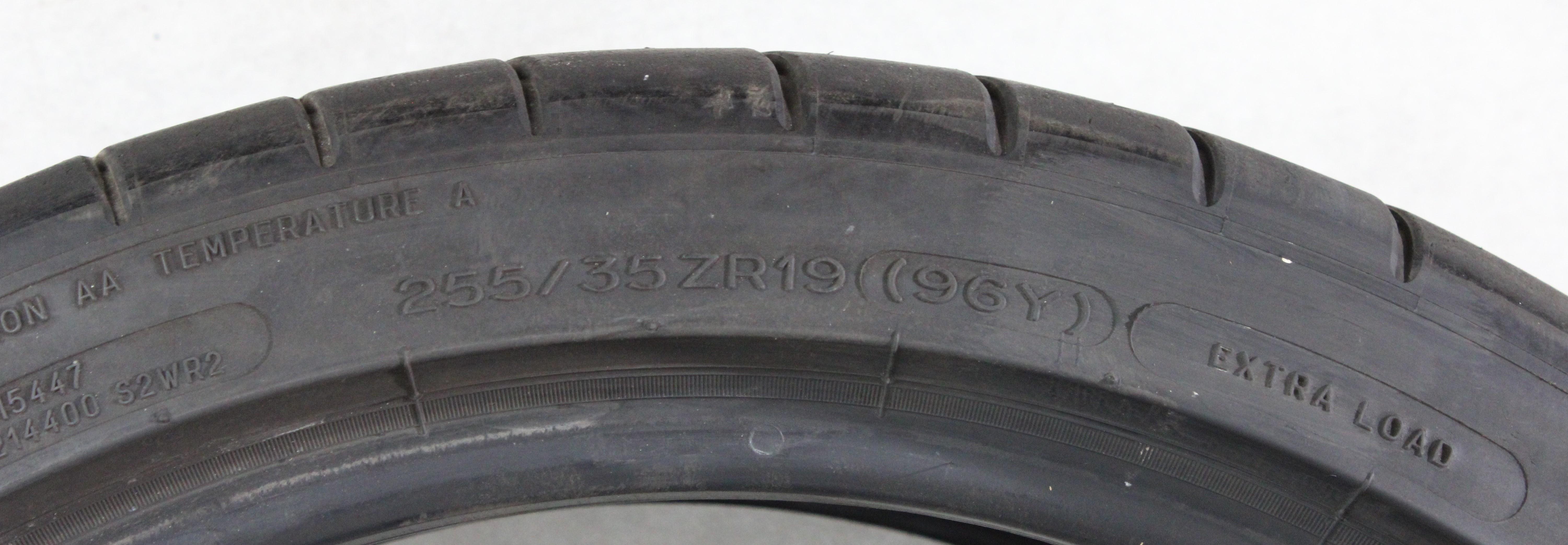 1 x 255/35R19 96Y Sommerreifen Michelin Pilot Super Sport * 5,5-6mm 2022 XL