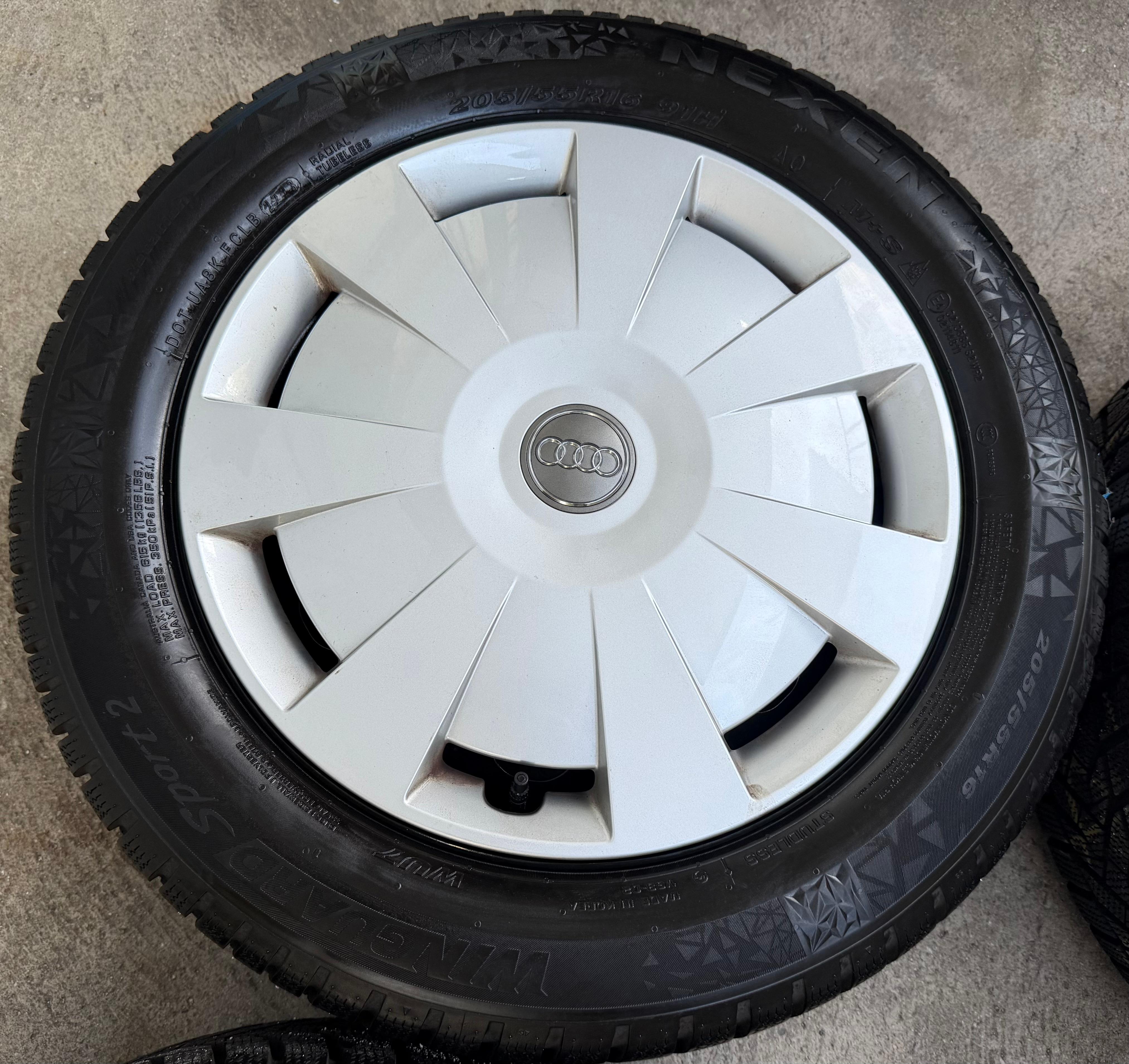 4 Winterräder Audi A3 8V Sportback Cabrio  205/55R16 91H Nexen 8V0601027A 2023