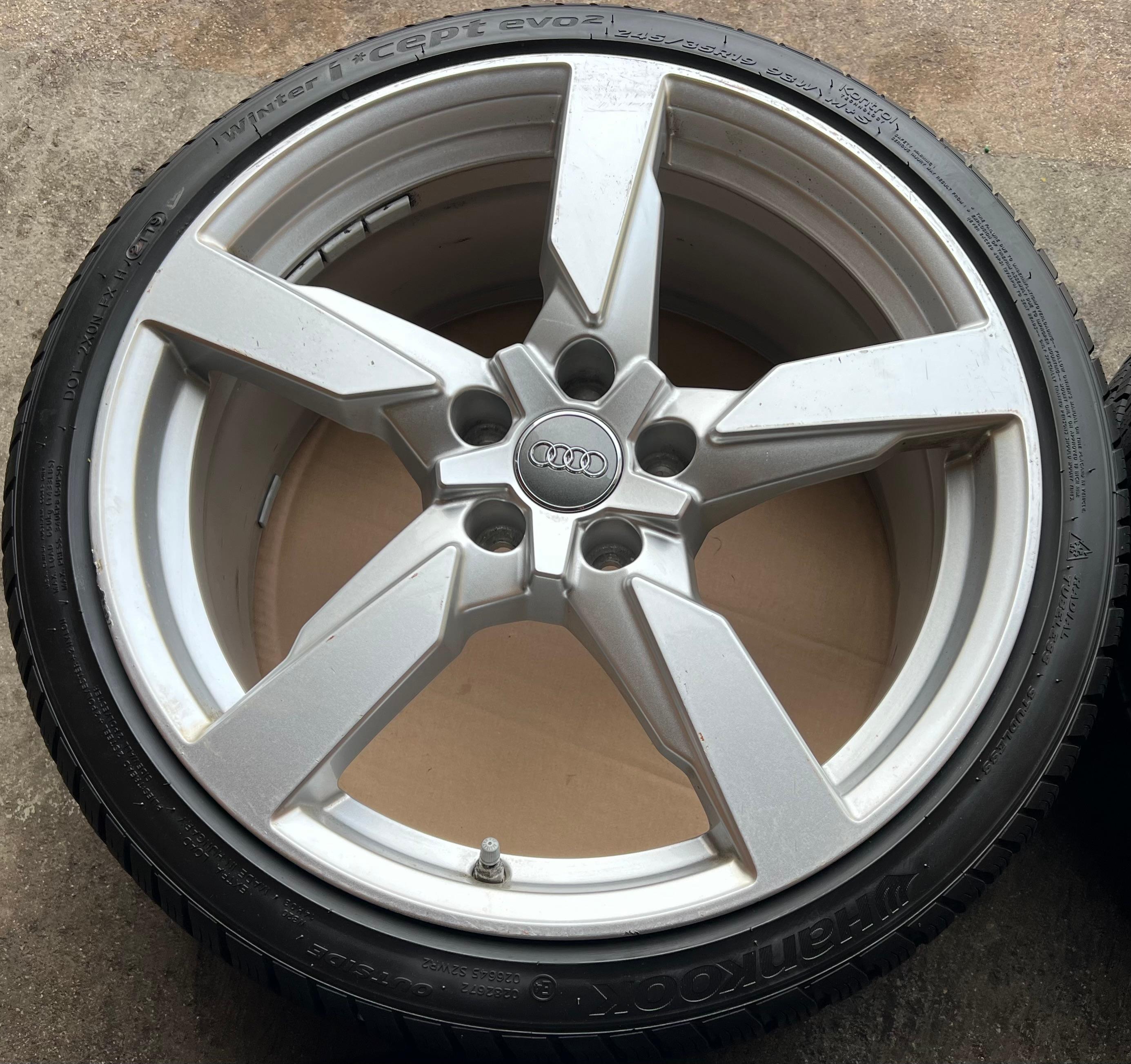 4 RUEDAS DE INVIERNO DE ALEACIÓN ORIGINALES DE 19" PARA AUDI TT TTS 8S 8S0601025AA 245/35R19 93W ENVÍO GRATUITO