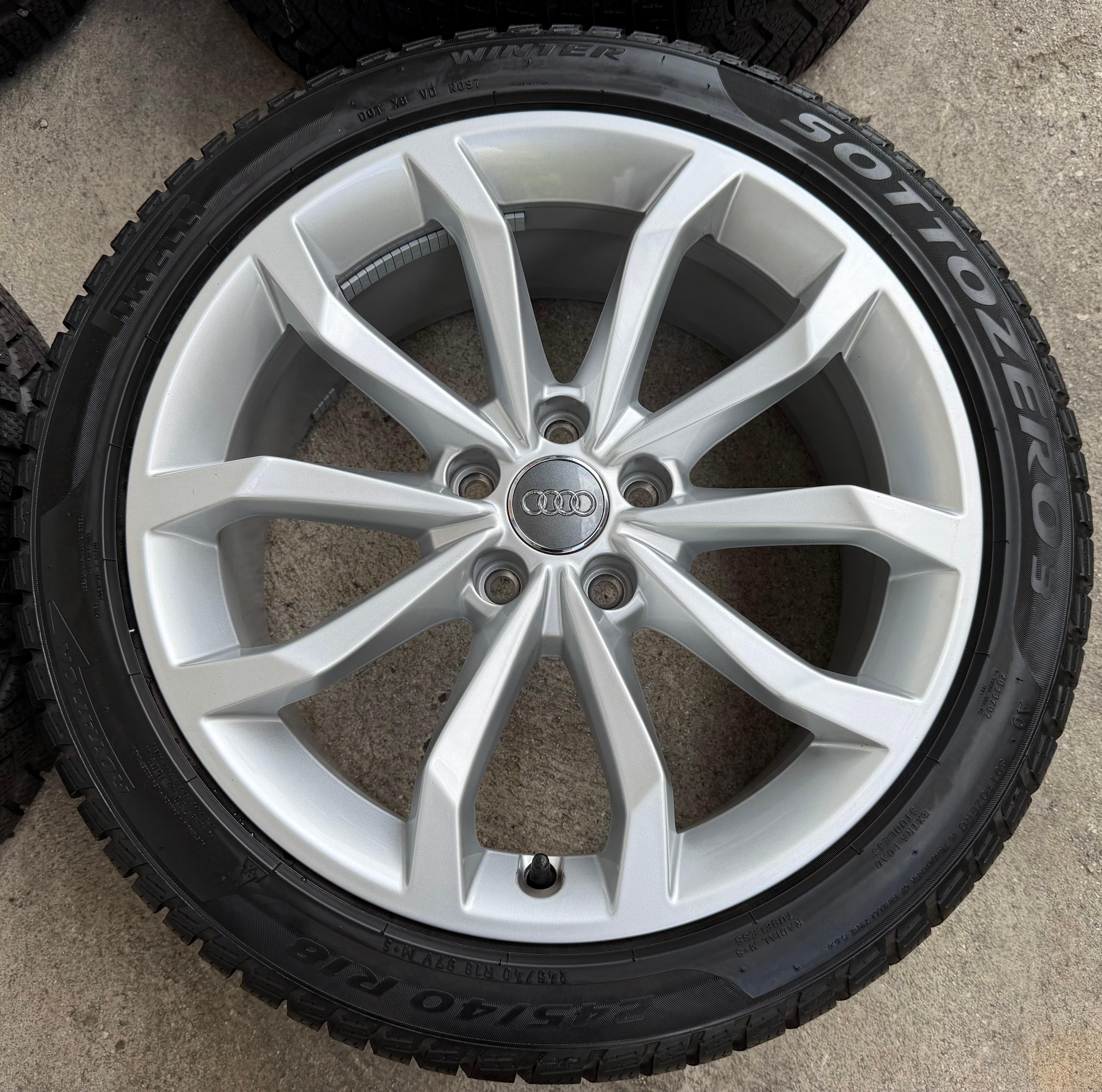 4 Original 18" Alu Winterräder Audi A4 S4 8W B9 8W0601025H 245/40R18 97V 2022