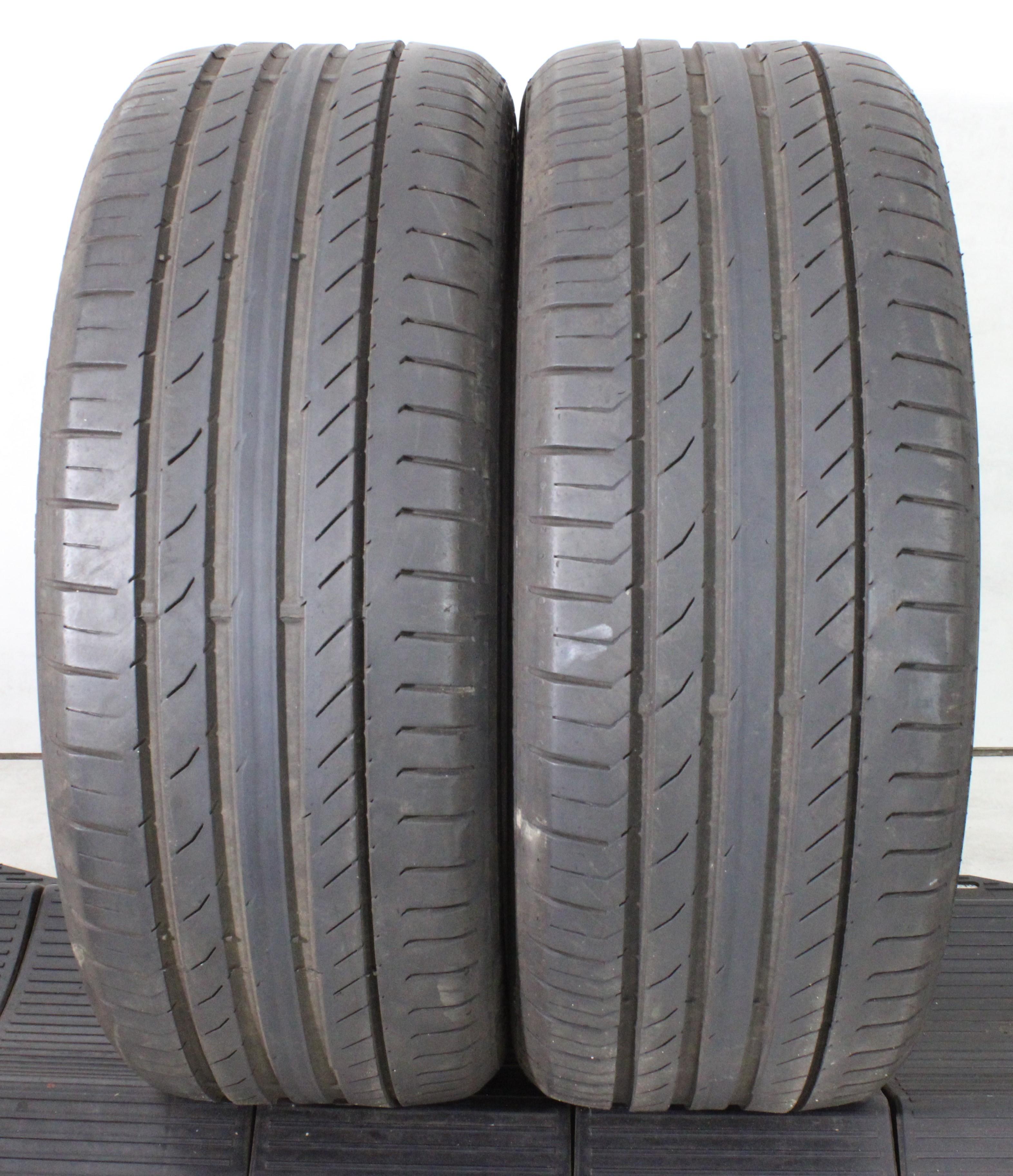 2 x 225/45R18 91Y neumáticos de verano Continental Sport Contact 5 SSR* Runflat 4-4,5 mm 2022