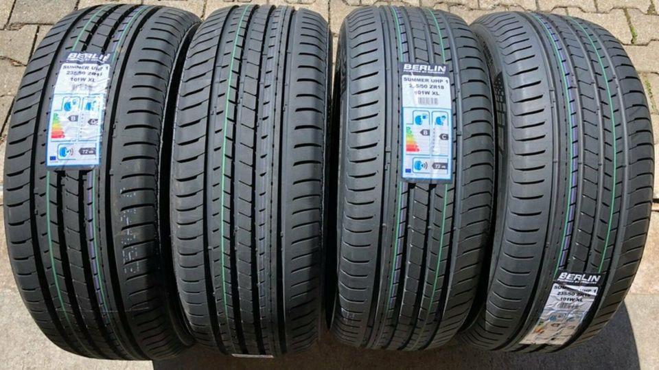 4 X 235/50R18 101W BERLIN TIRES SUMMER UHP1 PNEUS ÉTÉ NEUFS