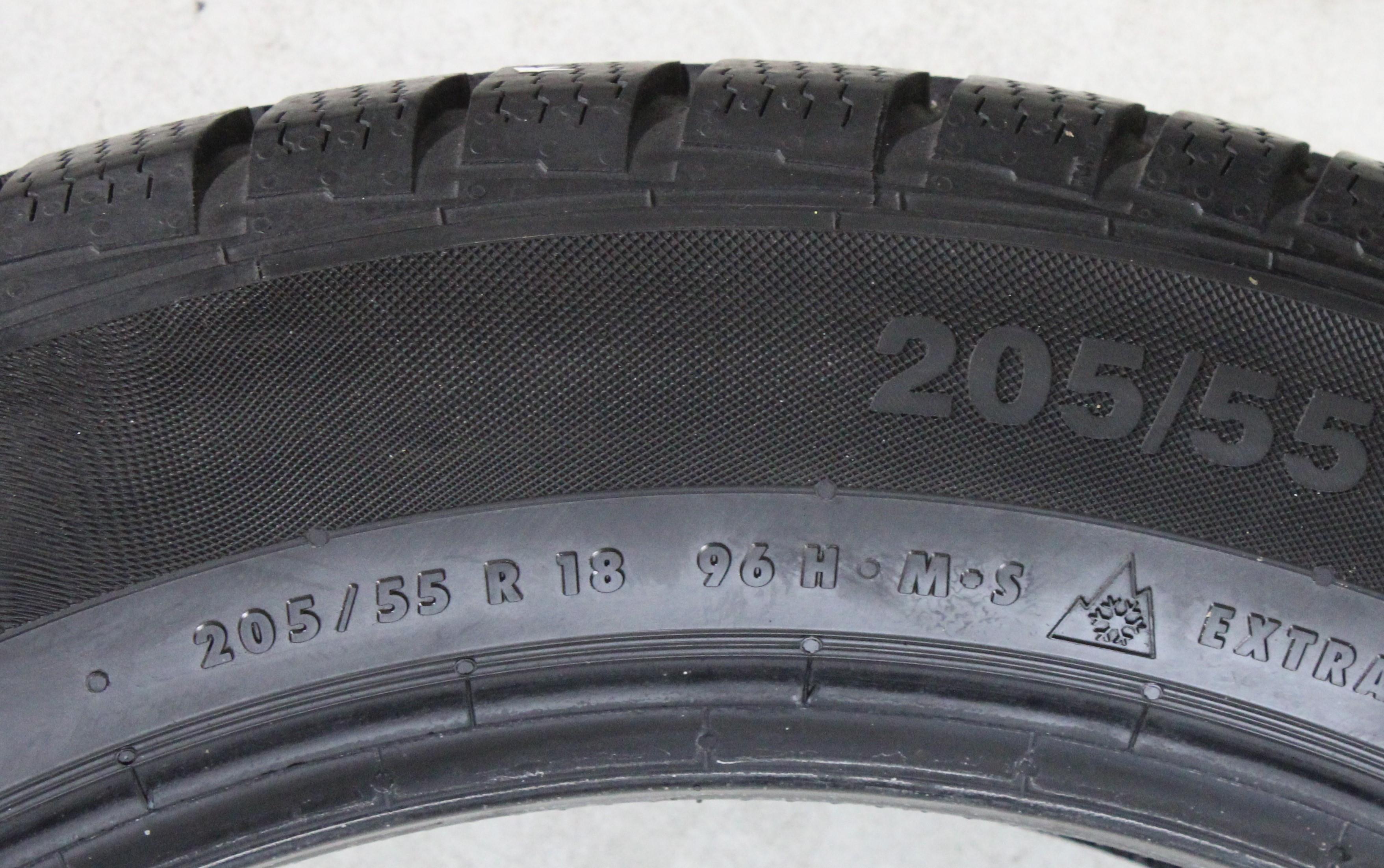 2 x 205/55R18 96H Neumáticos de invierno Continental Winter Contact TS830P 6,5mm 2019 *