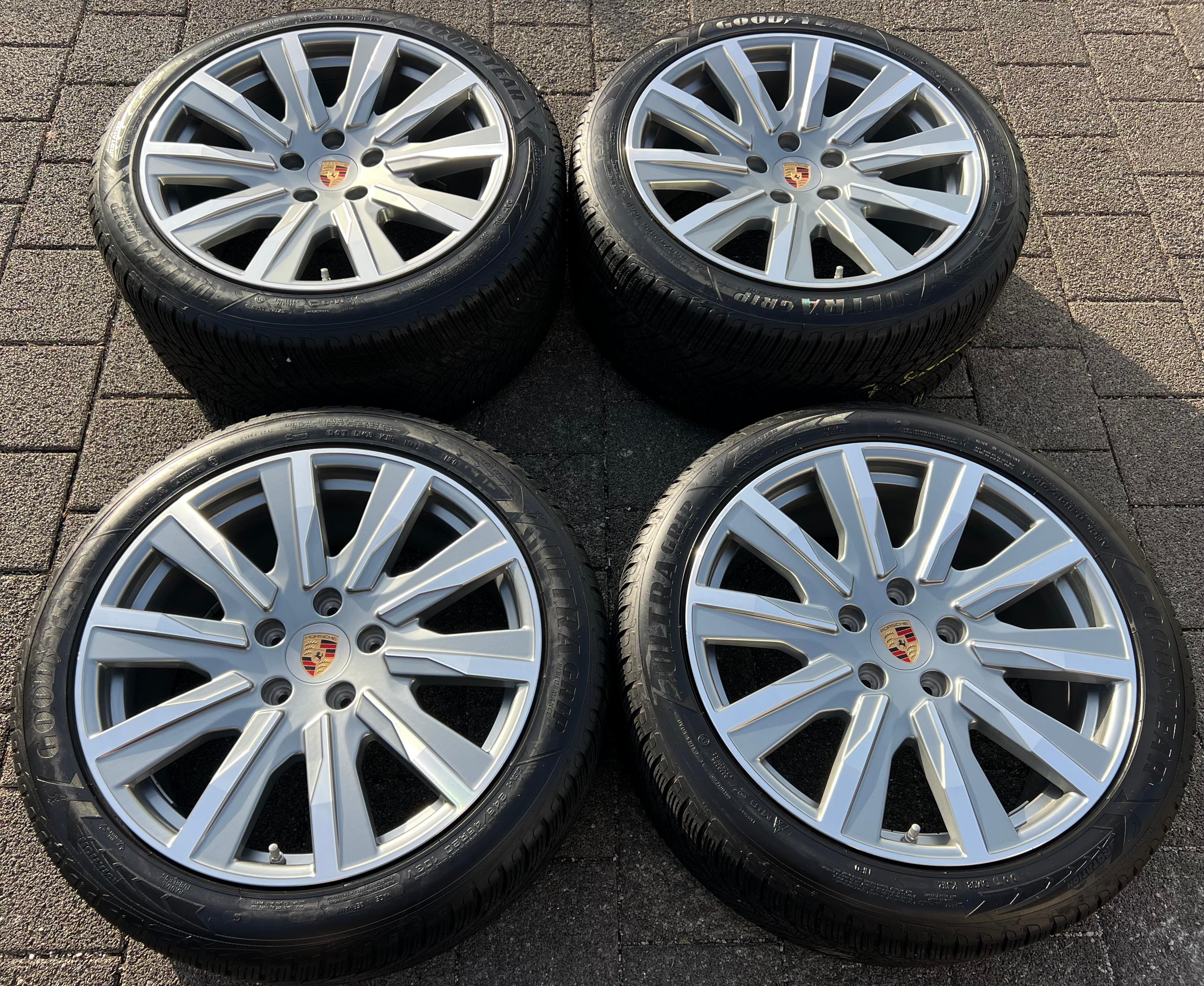 4 ORIGINAL 20" ALU WINTERRÄDER PORSCHE TAYCAN TEQUIPMENT RDKS FREIHAUS