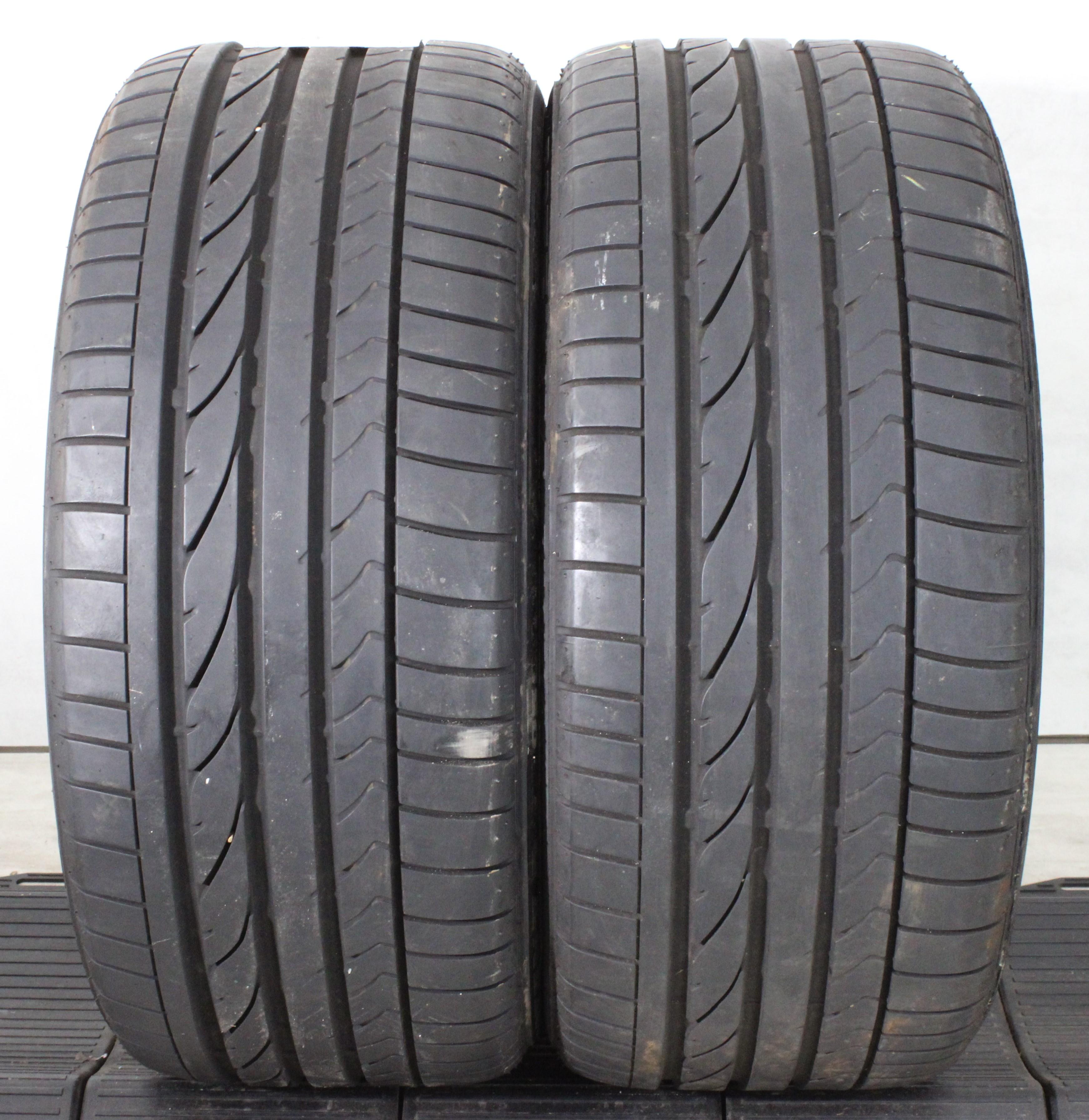 2 x 245/40R18 93Y Sommerreifen Bridgestone Potenza RE050A Runflat 6mm 2011 *