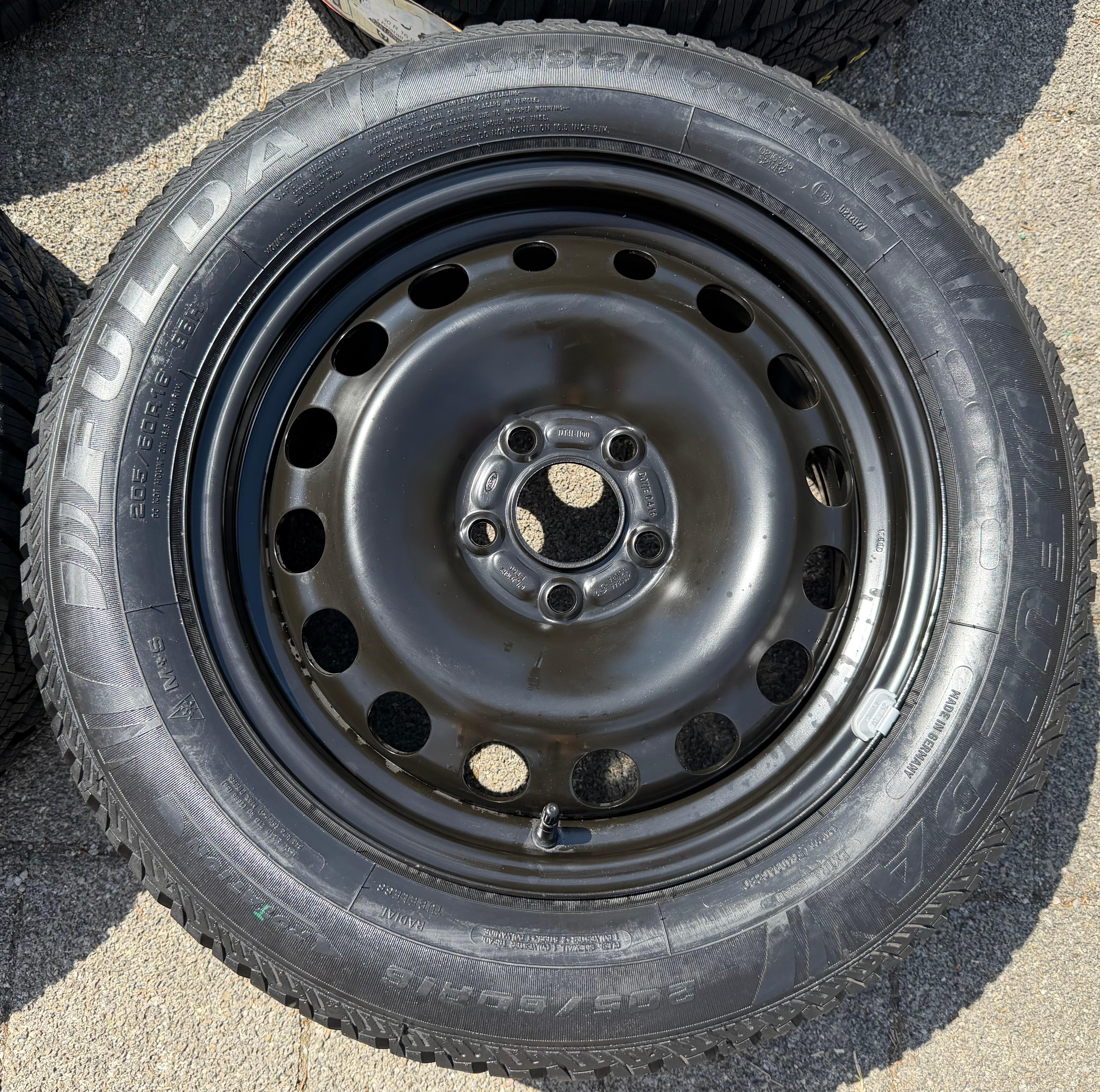 4 Winterräder Ford Transit Tourneo Connect PJ2 PU2 205/60R16 96H Fulda RDKS