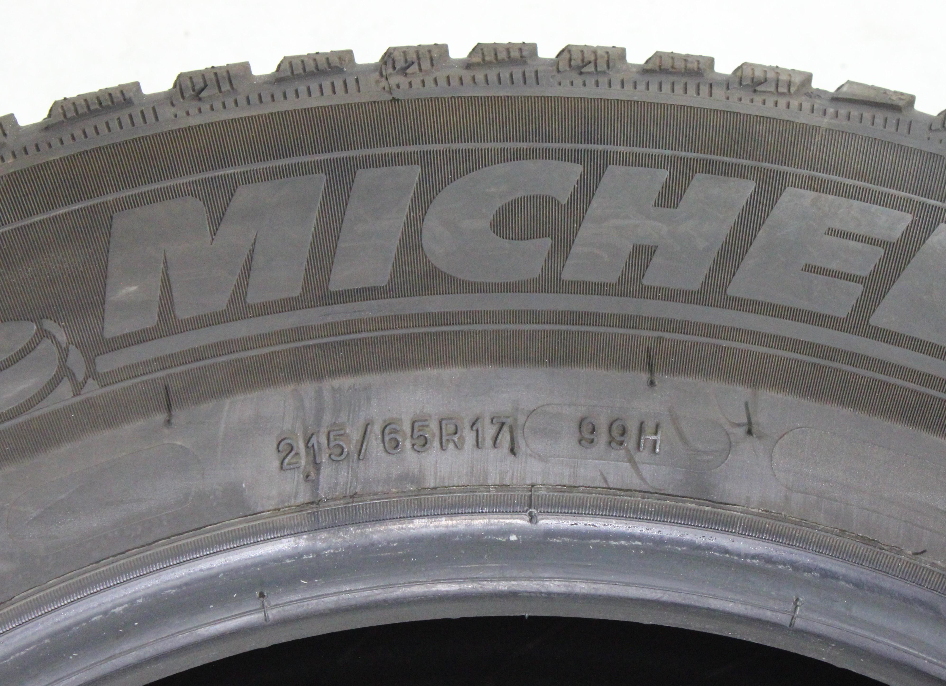2 x 215/65R17 99H Winterreifen Michelin Alpin 5 4,5-5mm 2022/2023