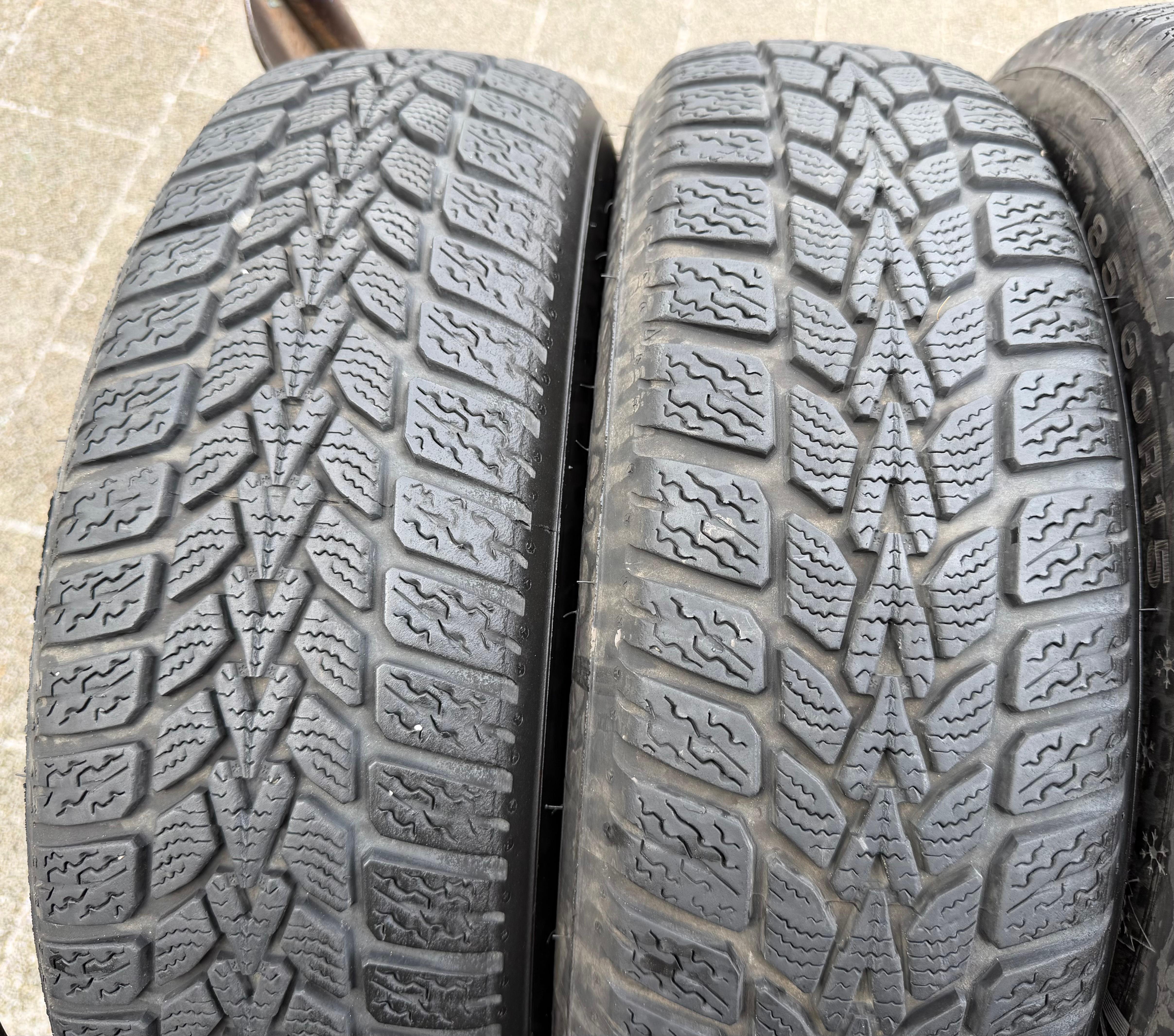 4 Original Winterräder Smart 453 165/65R15 81T 185/60R15 84T Dunlop RDKS 2018