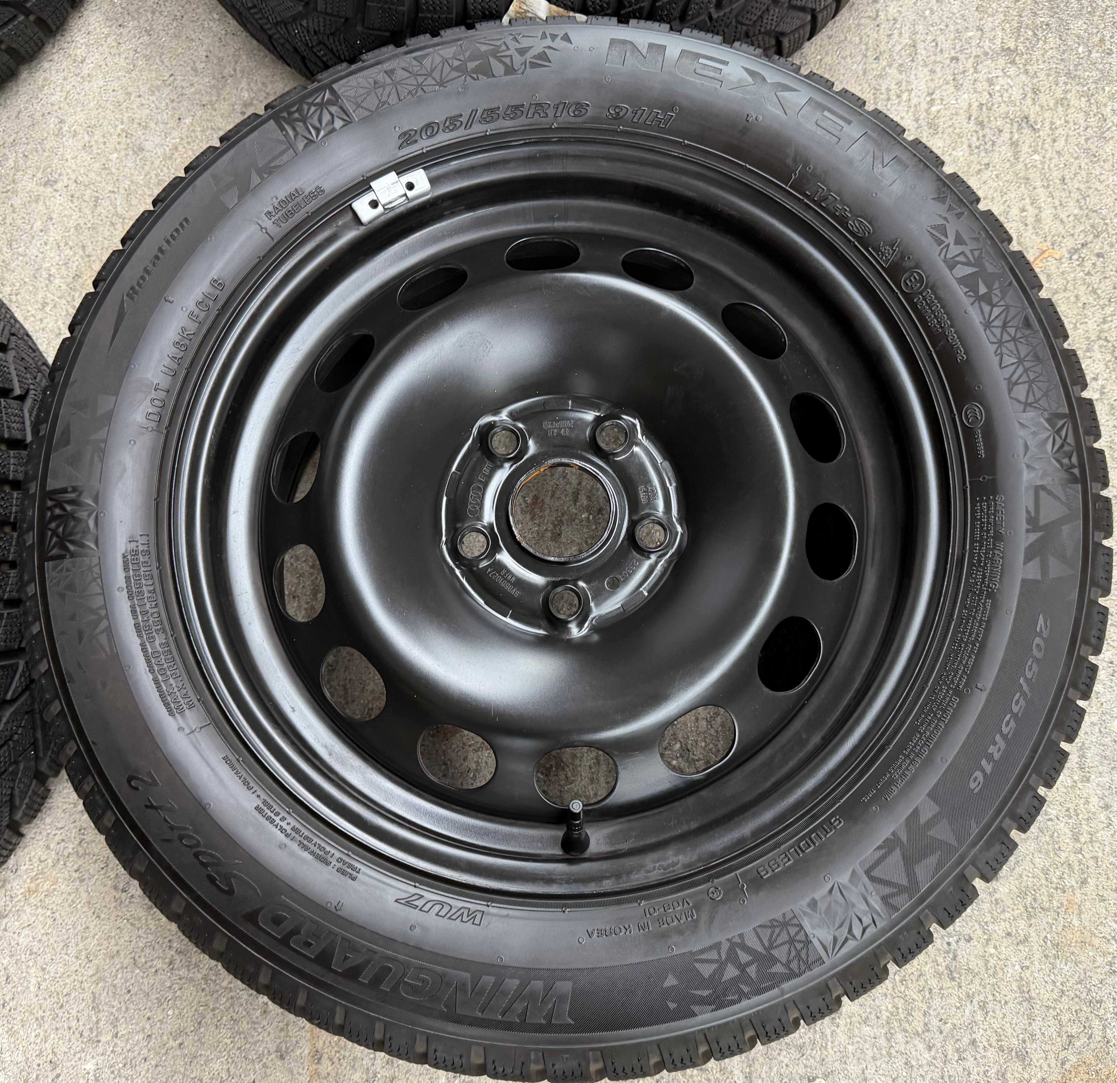 4 Winterräder Audi A3 8V Sportback Cabrio  205/55R16 91H Nexen 8V0601027A 2023