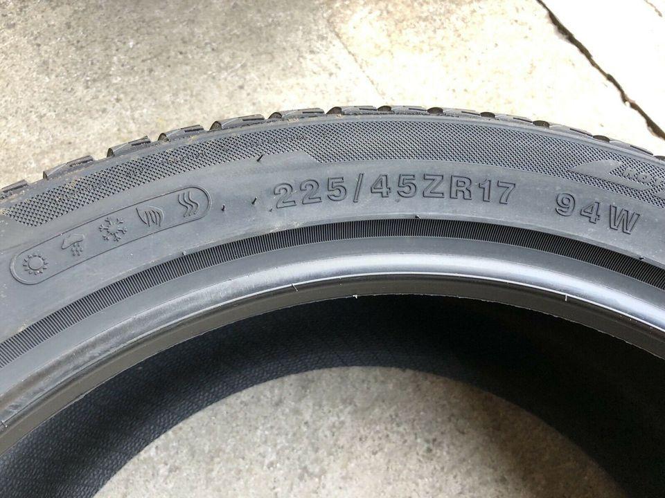 2 X 225/45R17 94W BERLIN TIRES ALL SEASON ALLWETTERREIFEN NEU 2023 FREIHAUS