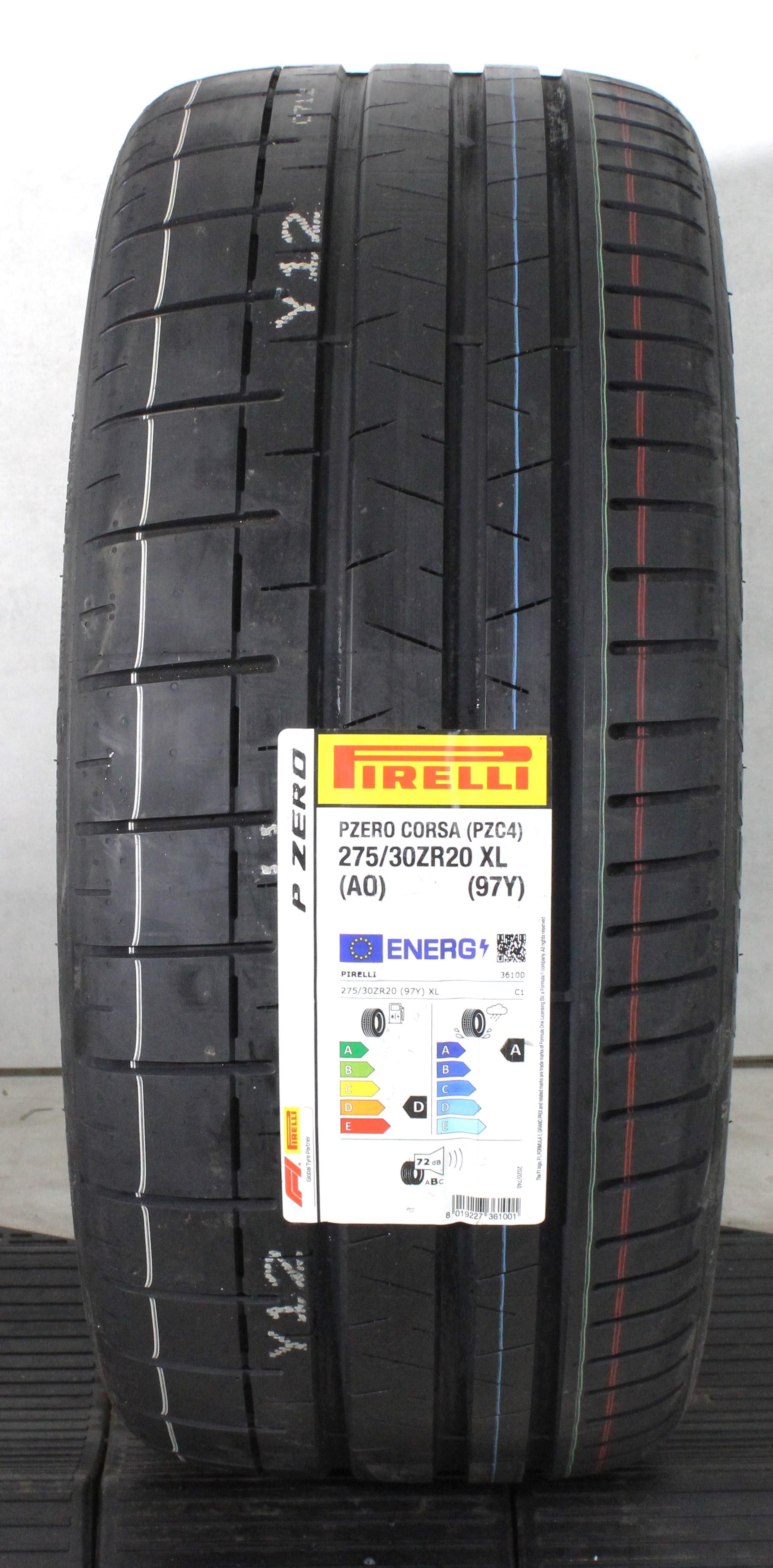 1 pneu d'été Pirelli Pzero Corsa AO 2023, 275/30R20 97Y