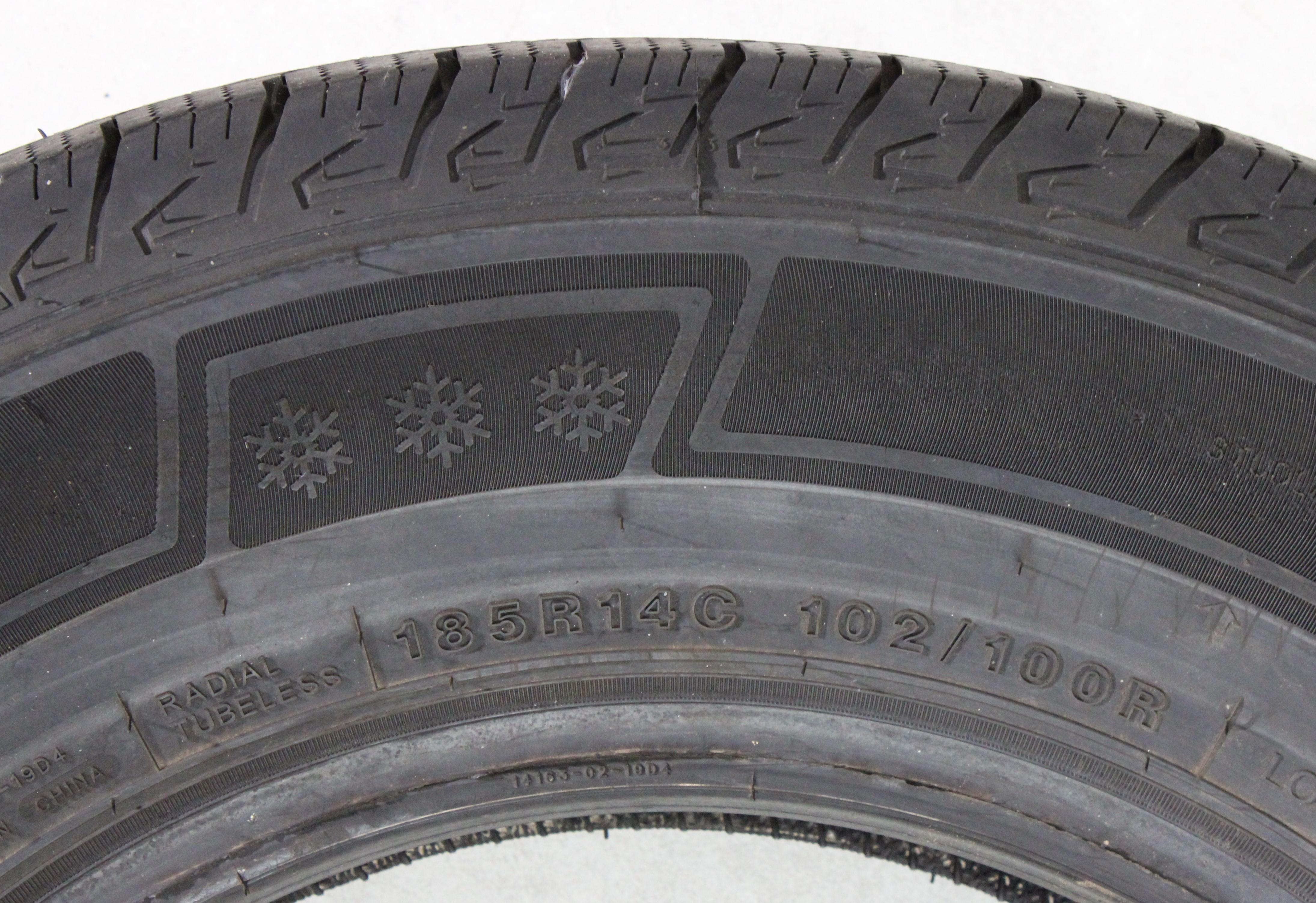 1 x 185R14C 102/100R Winterreifen Tracmax X-privilo VS450 7-7,5mm 2025