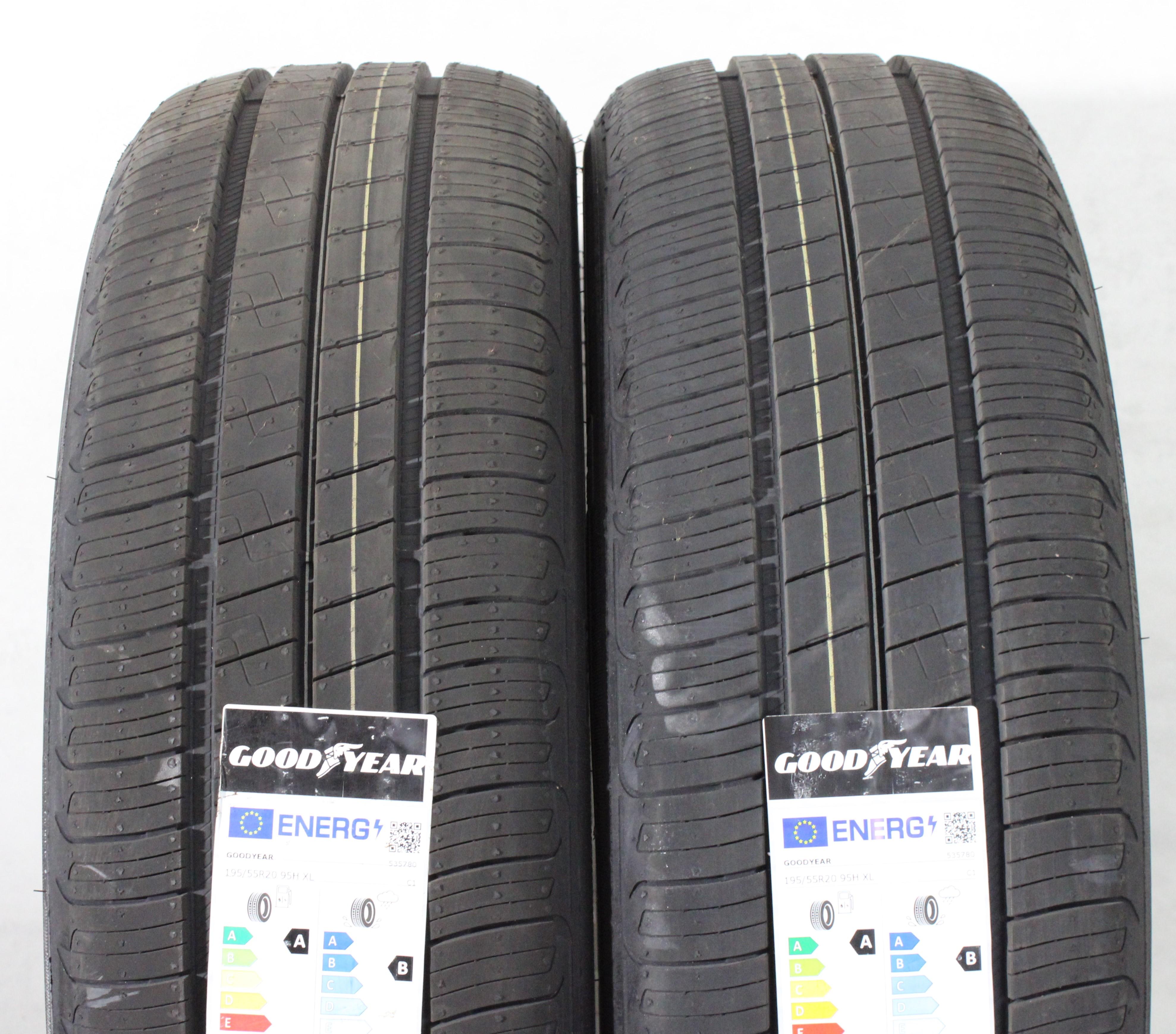 2 neumáticos de verano Goodyear Efficient Grip Performance 2024 XL, 195/55R20 95H, NUEVOS