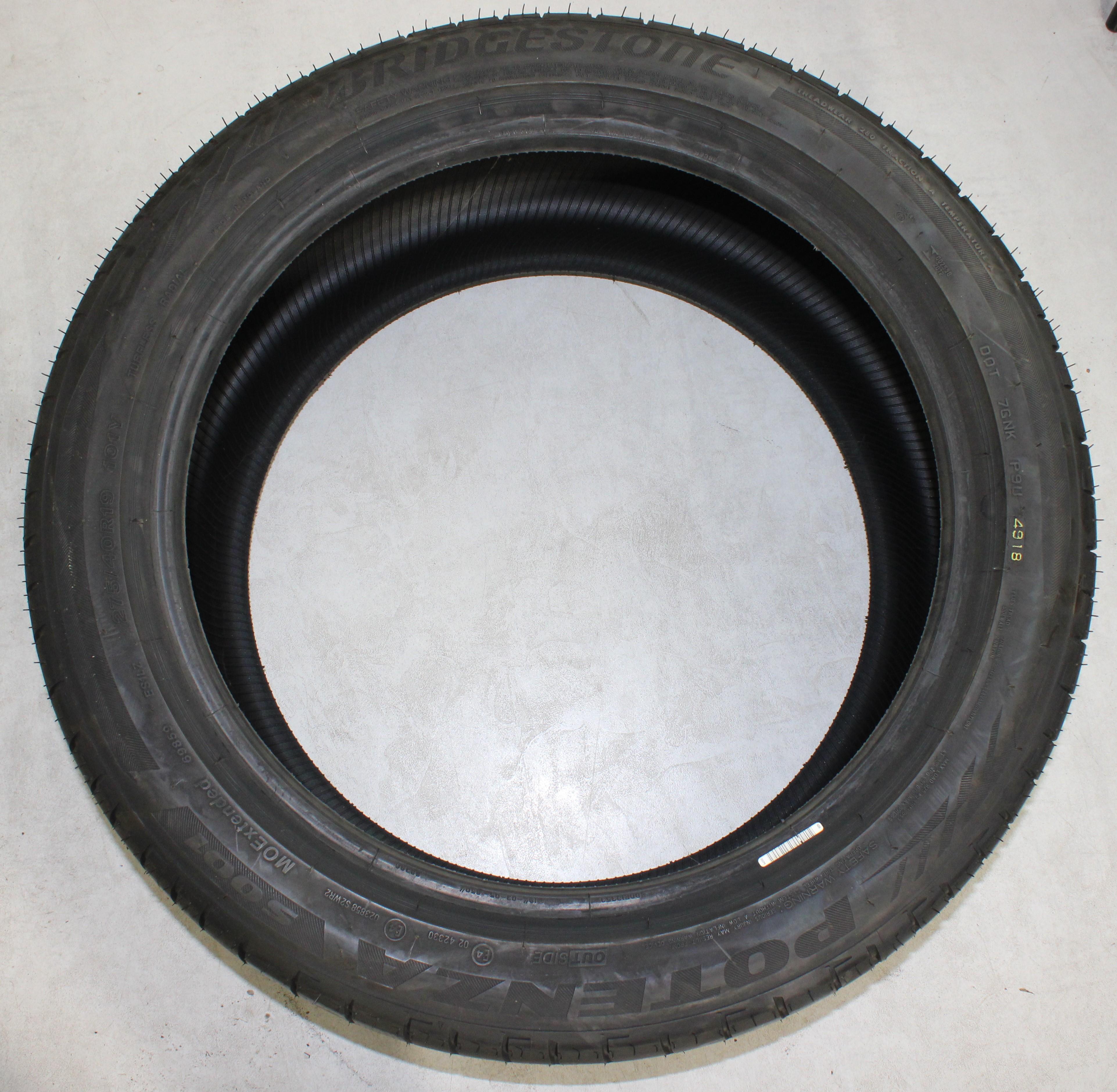 2 x 275/40R19 101Y Sommerreifen Bridgestone Potenza S001 MOE NEU 2018/2019