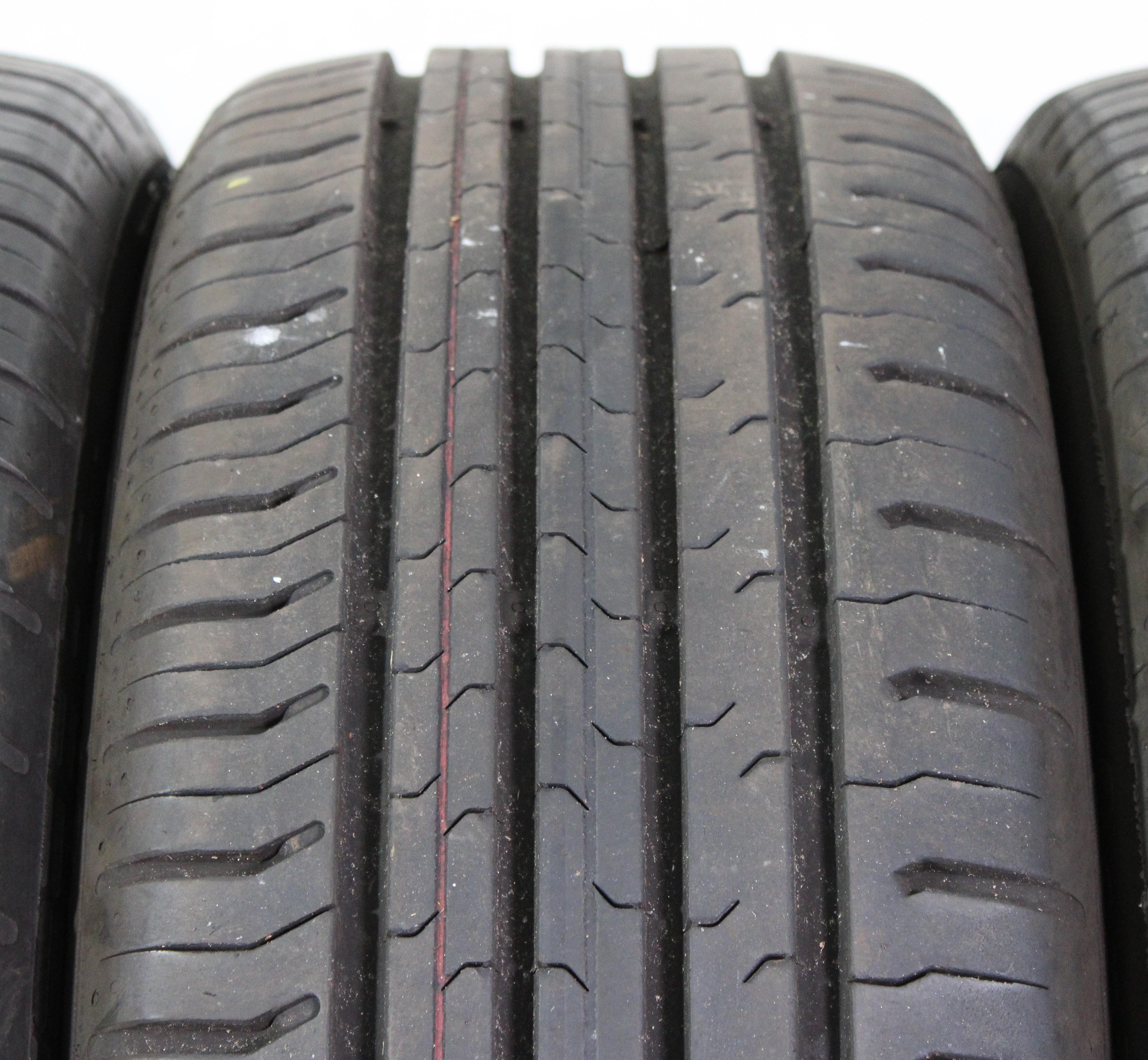 4 x 205/55R17 95V Sommerreifen Continental Eco Contact 5 1x5,5mm/3x6,5-7mm 3x2016/1x2022 XL