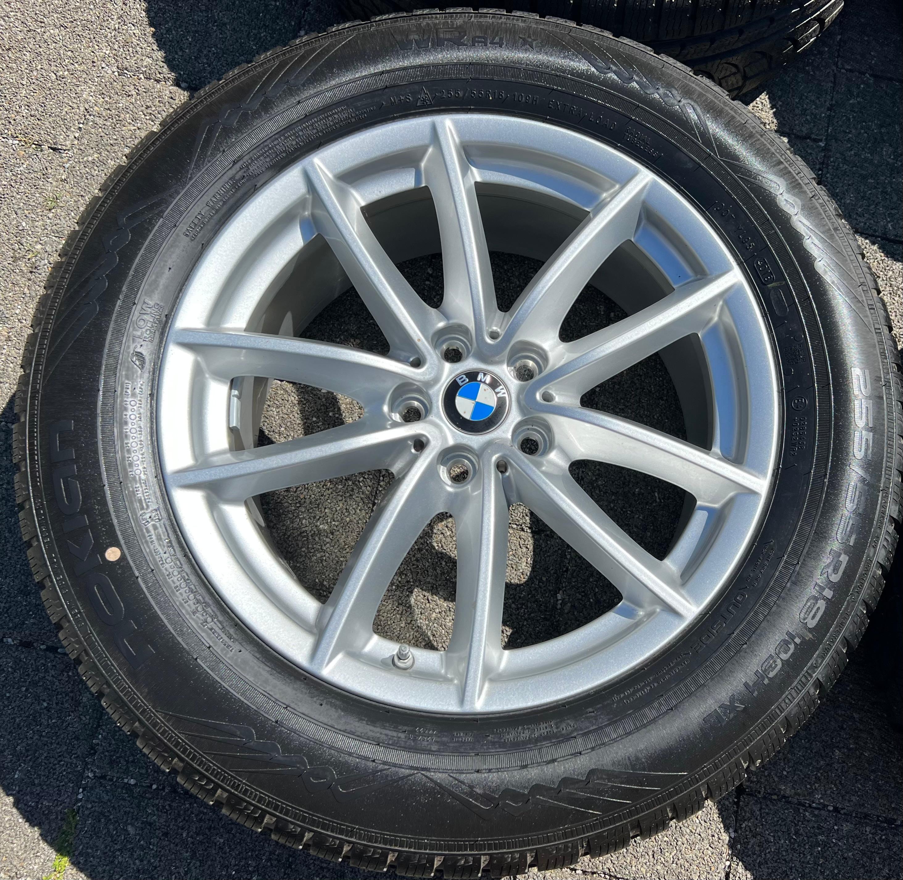 4 ORIGINAL 18" ALU WINTERRÄDER BMW X5 G05 255/55R18 109H NEU RDKS FREIHAUS