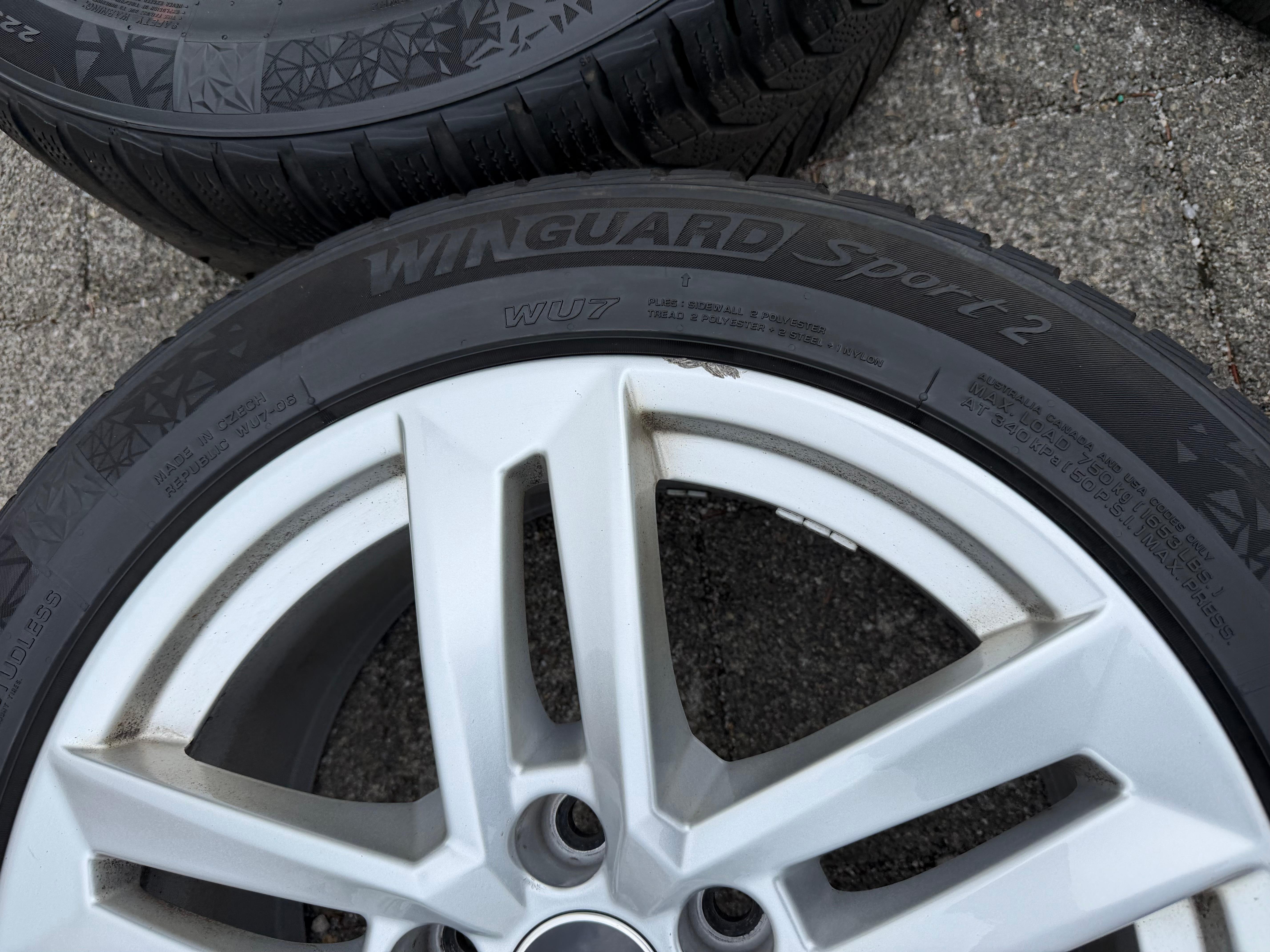 4 Original 17" Alufelgen Audi A4 8W B9 8W0601025P 7x17 ET42 Felgen