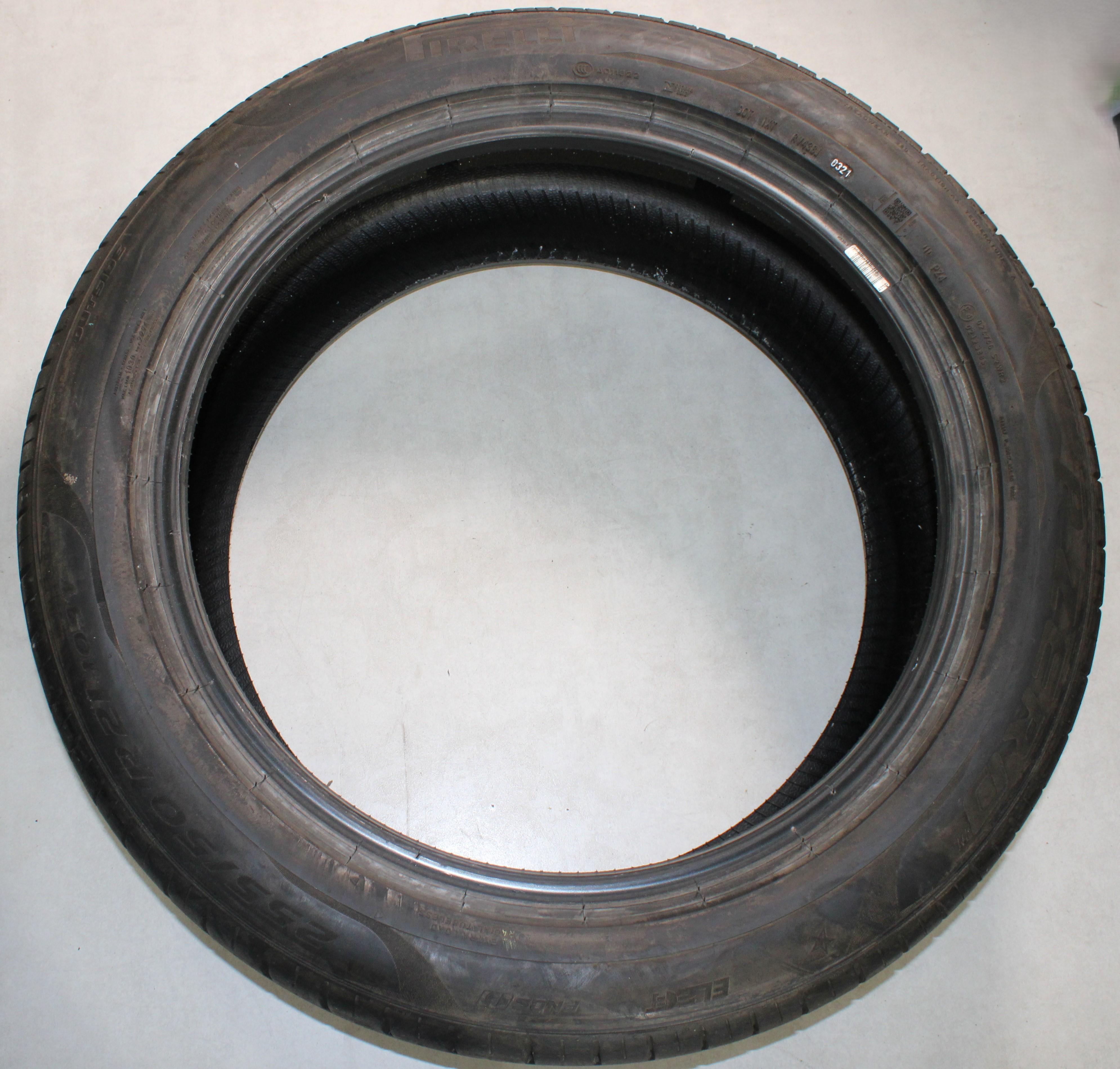 4 x 255/50R21 109Y Sommerreifen Pirelli Pzero PZ4 Elect 6,5mm 2021 PNCS *