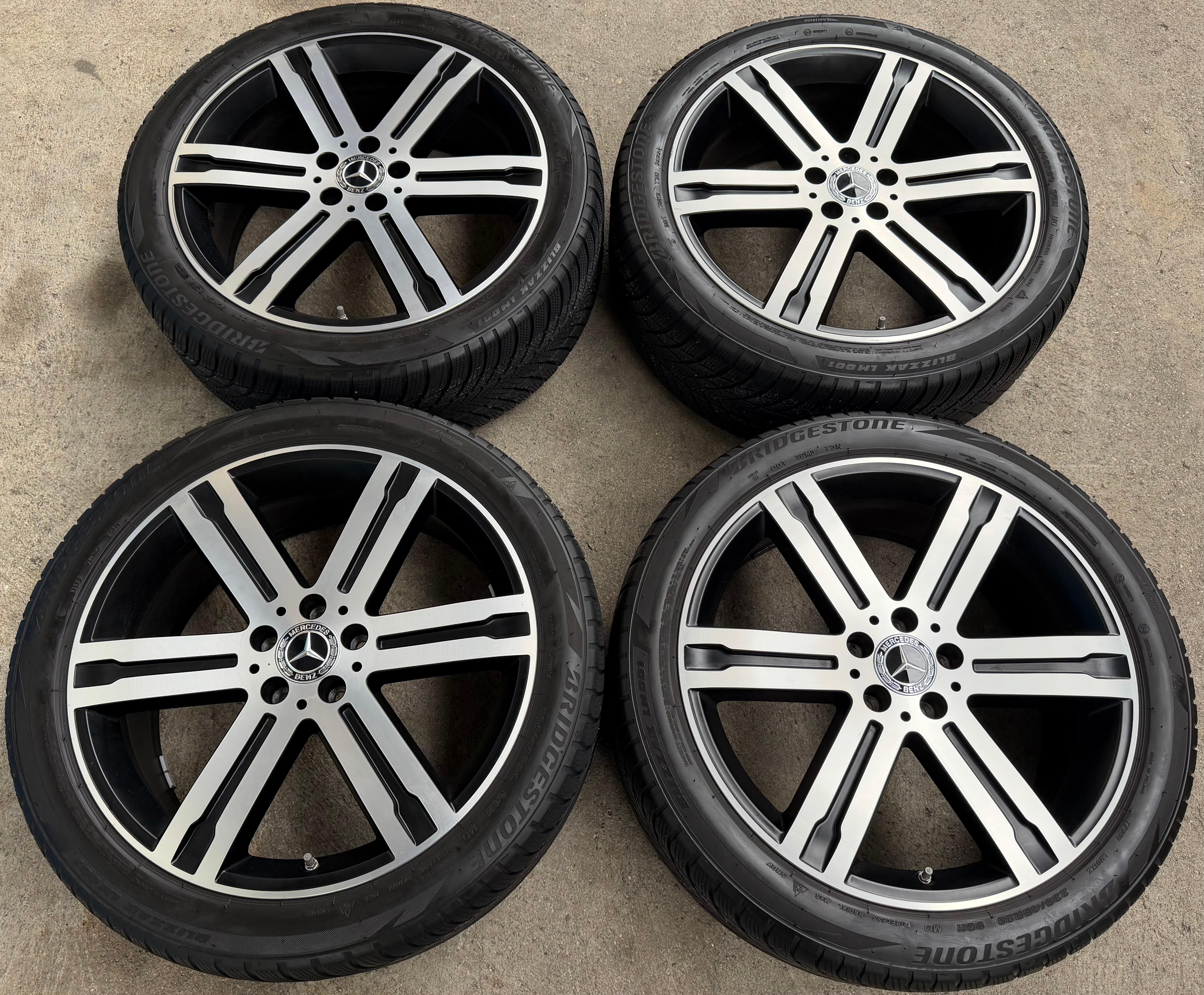 4 Original 20" Alufelgen Felgen Mercedes GLA H247 GLB X247 A2474014000 8x20 ET48