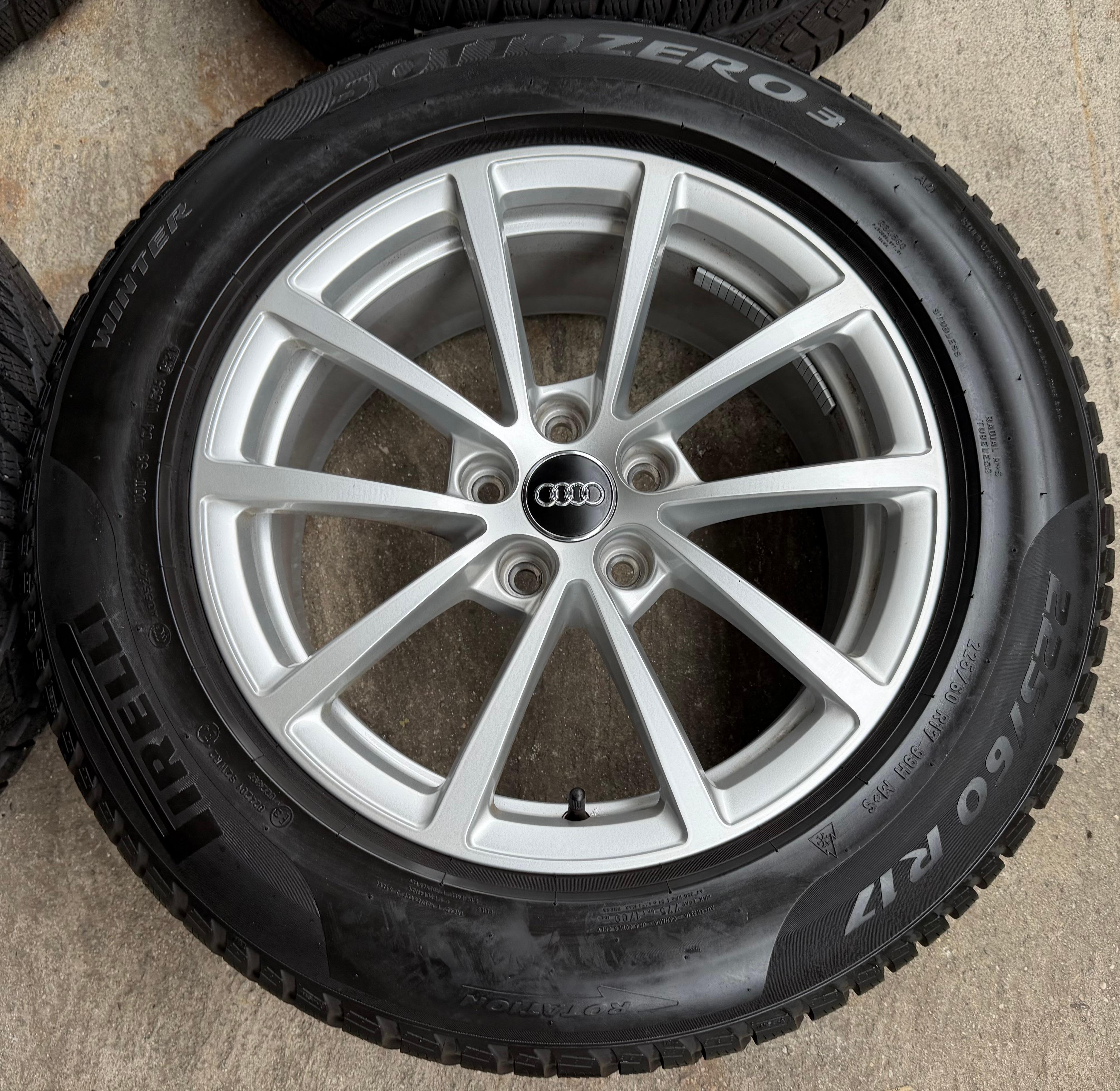 4 ORIGINAL 17" ALUFELGEN FELGEN AUDI A6 + AVANT 4K F2 C8 4K0601025 7,5x17 ET36
