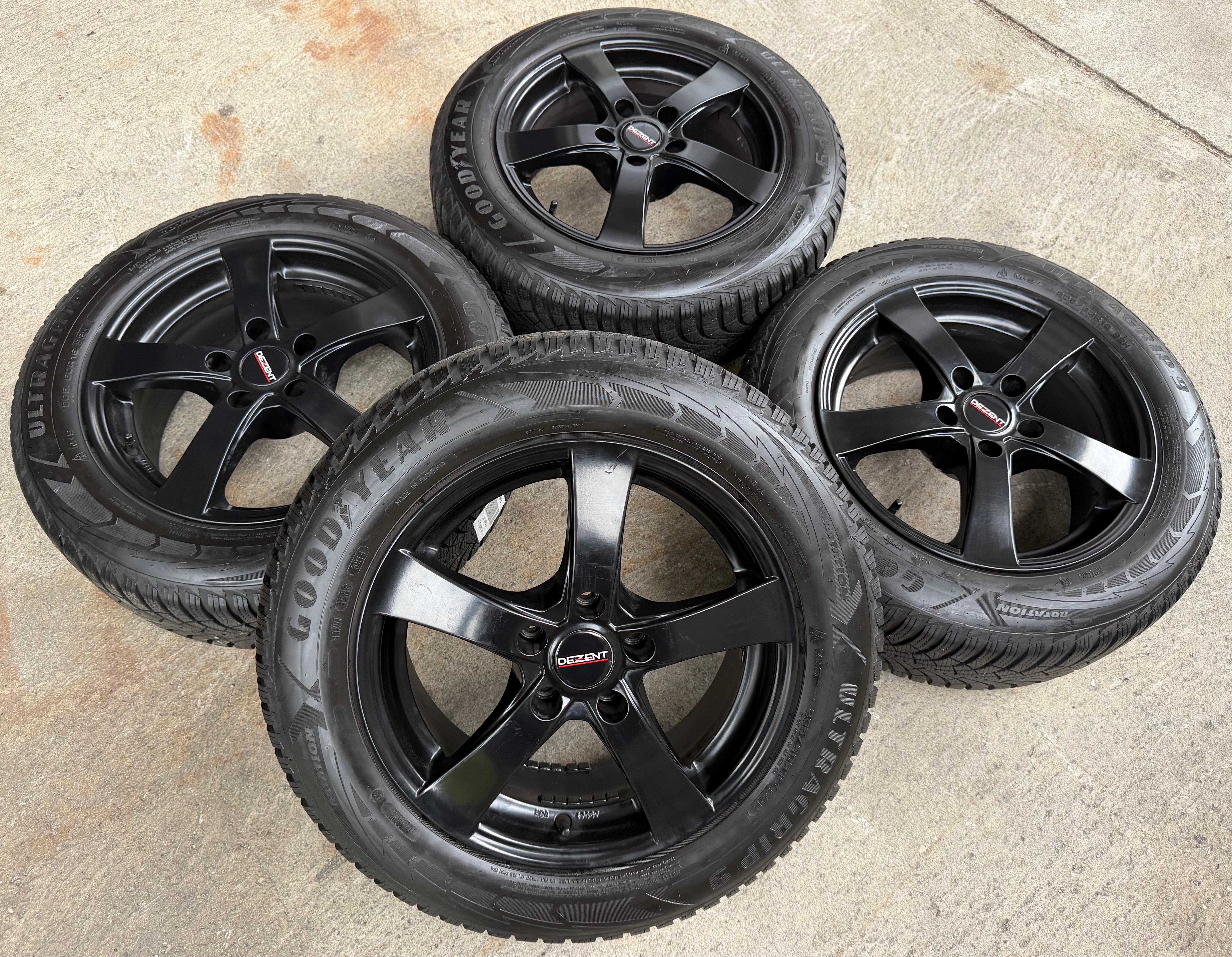 4 Alu Winterräder Audi A4 8K B8 B81 205/60R16 92H Goodyear