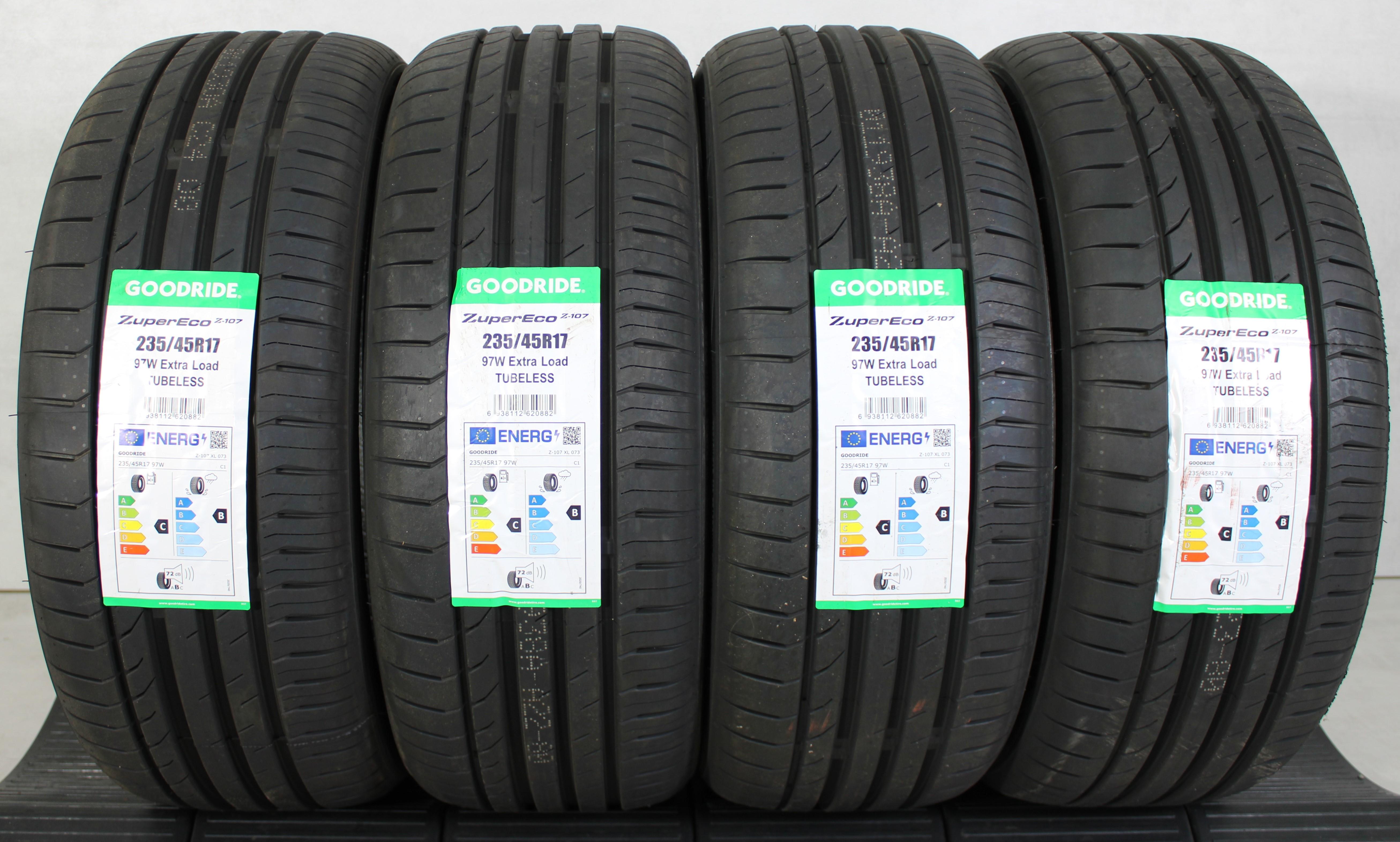 4 x 235/45R17 97W Sommerreifen Goodride ZuperEco Z-107 2021 Freihaus