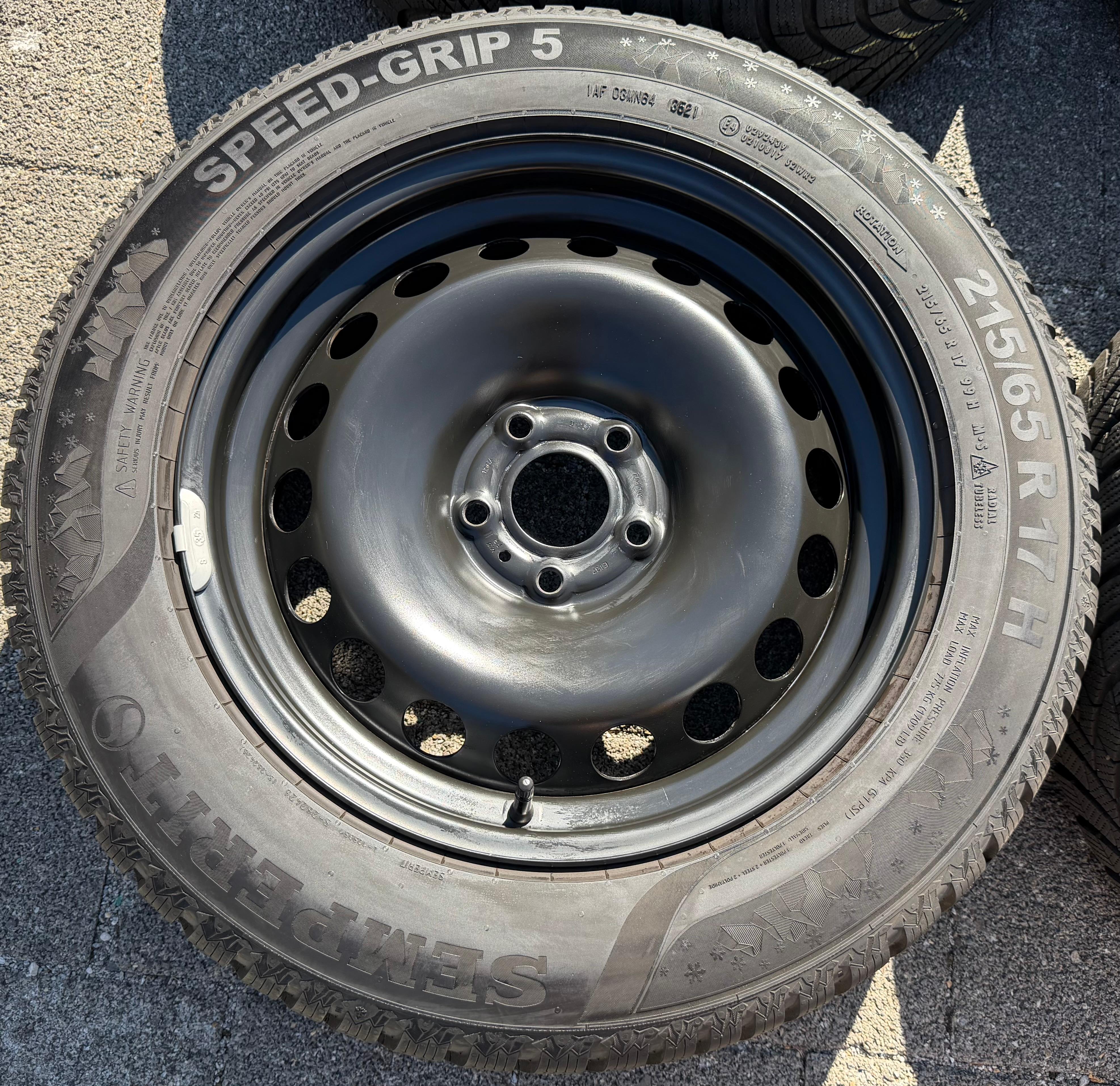 4 Winterräder Nissan Qashqai III J12 Renault Austral 215/65R17 99H RDKS Semperit