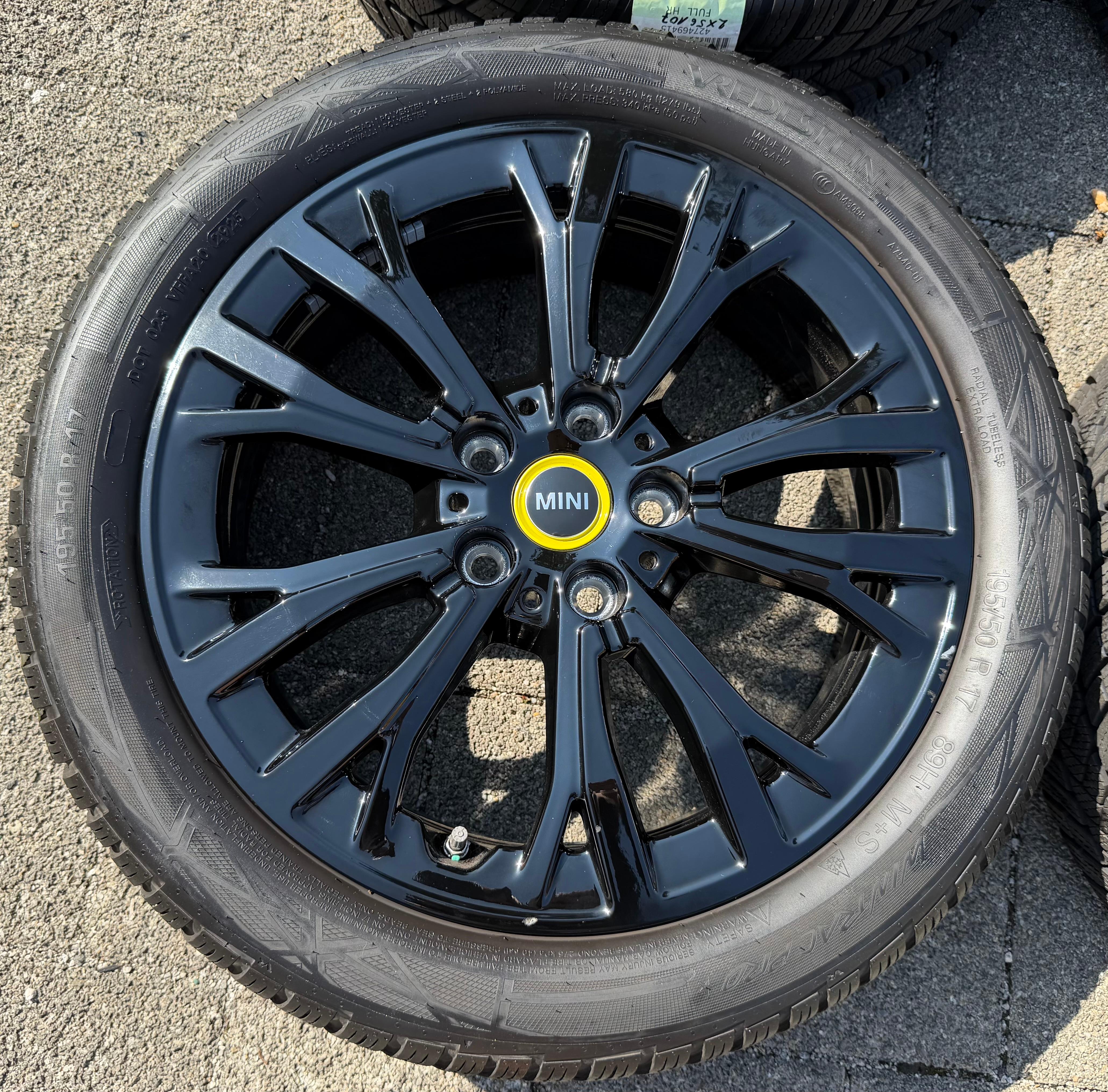4 Original 17" Alu Winterräder Mini F65 F66 F67 5A3E643 JCW Star Spoke 962 RDKS