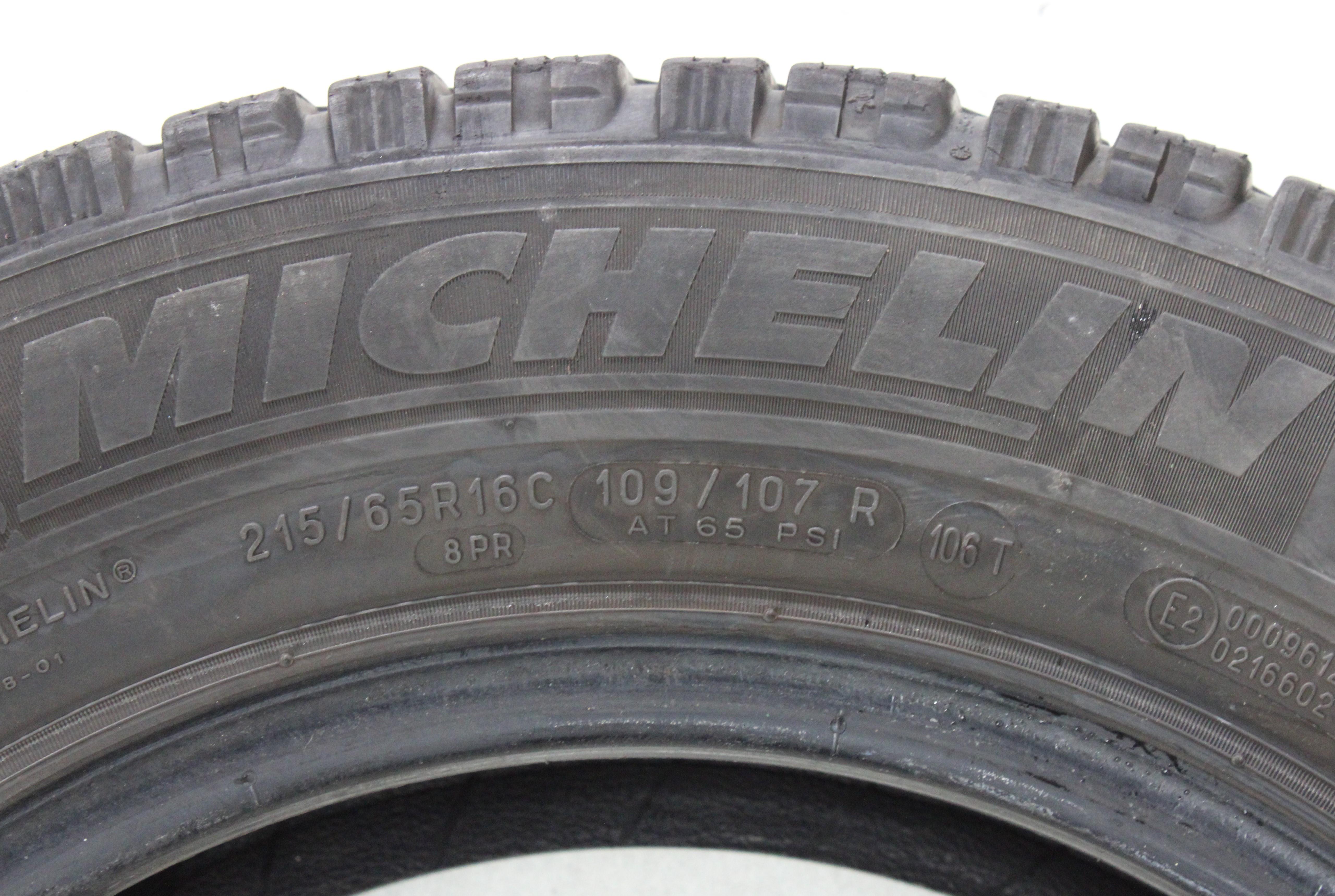 1 x 215/65R16C 109/107R Winterreifen Michelin Agilis Alpin 6-6,5mm 2021