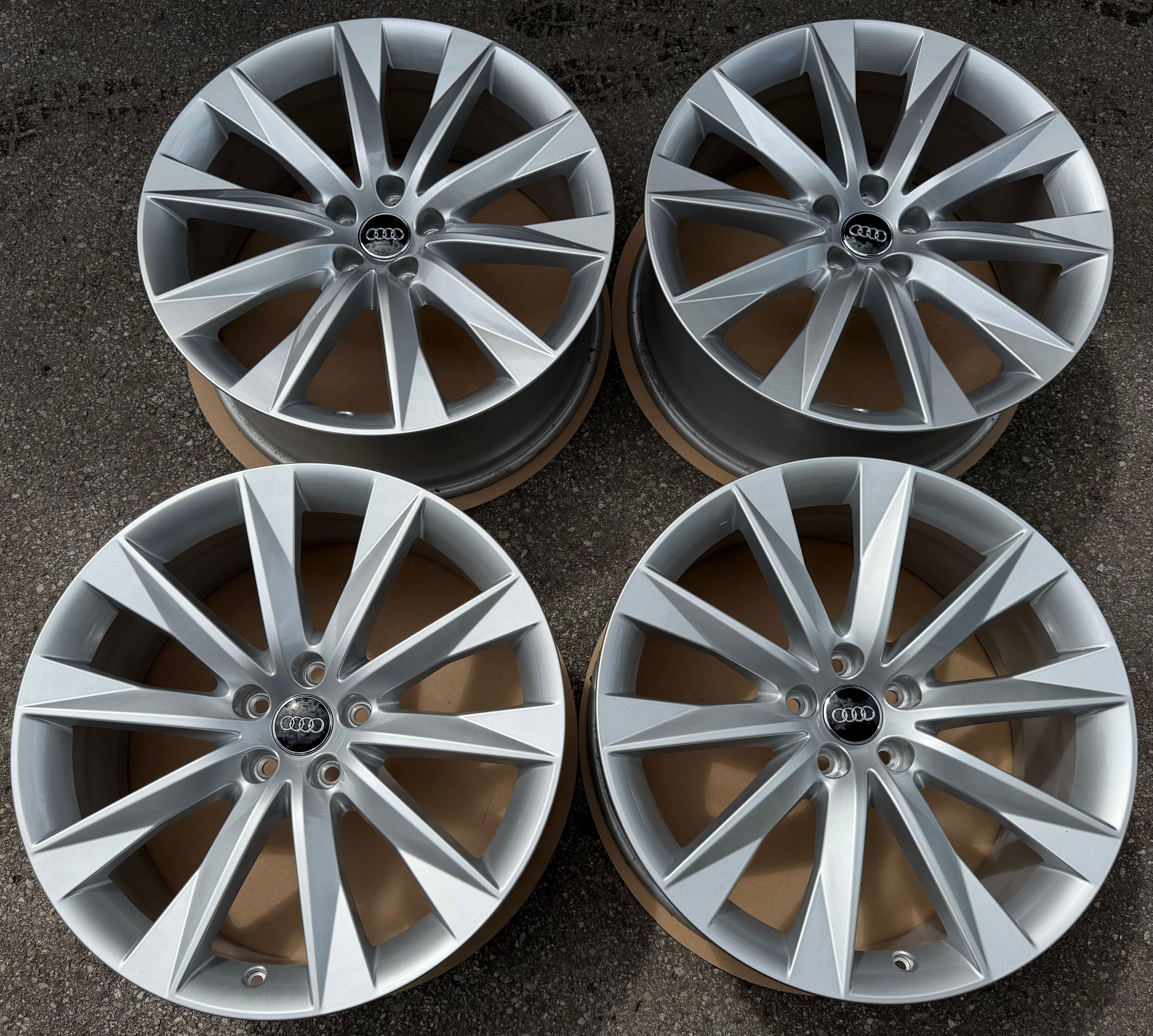 4 ORIGINAL 20" ALUFELGEN AUDI A6 ALLROAD 4K 4AH 4K9071490 8,5x20 ET37