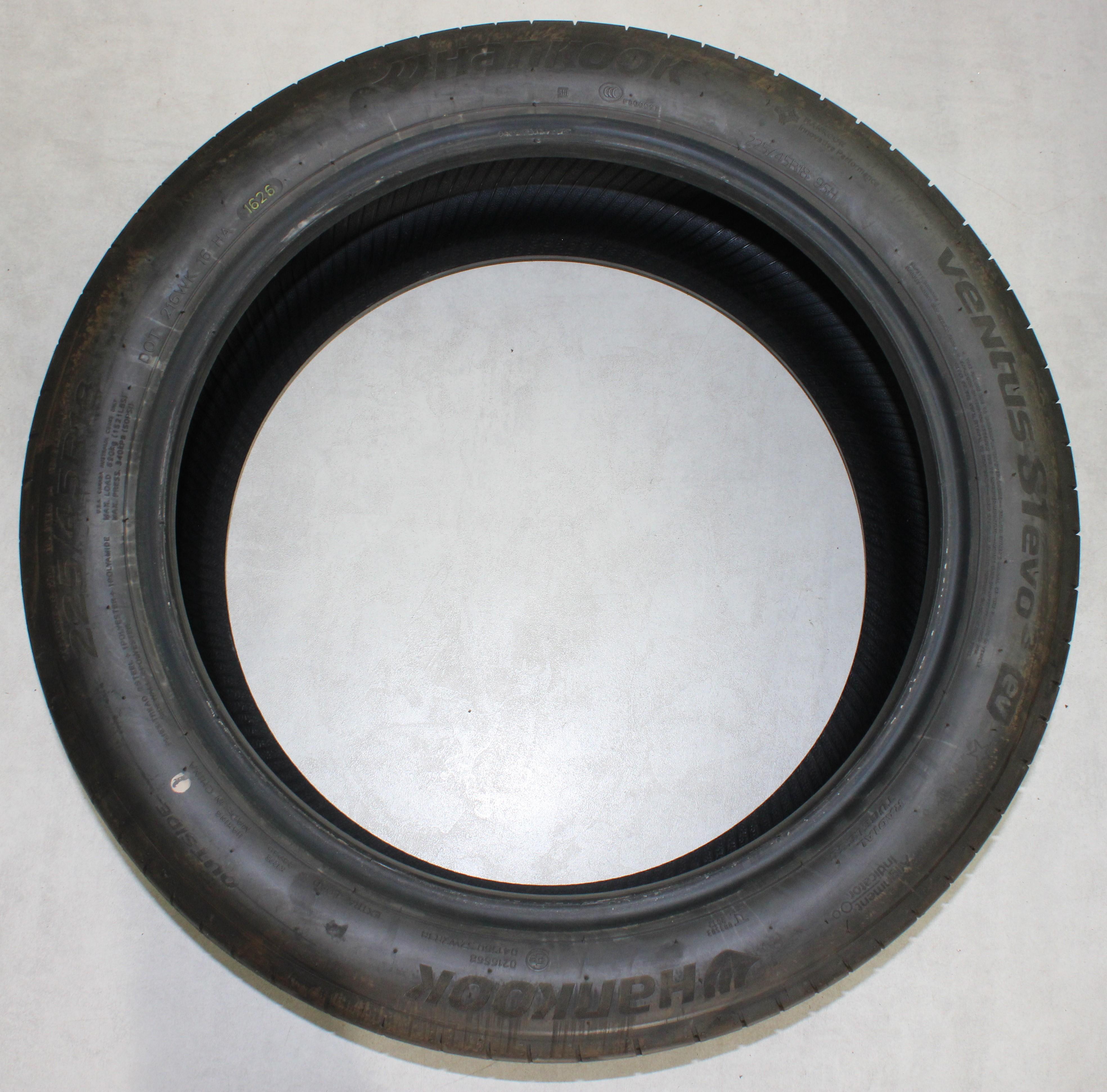 4 x 225/45R18 95H Sommerreifen Hankook Ventus S1 Evo 3 EV* Volles Profil 2026