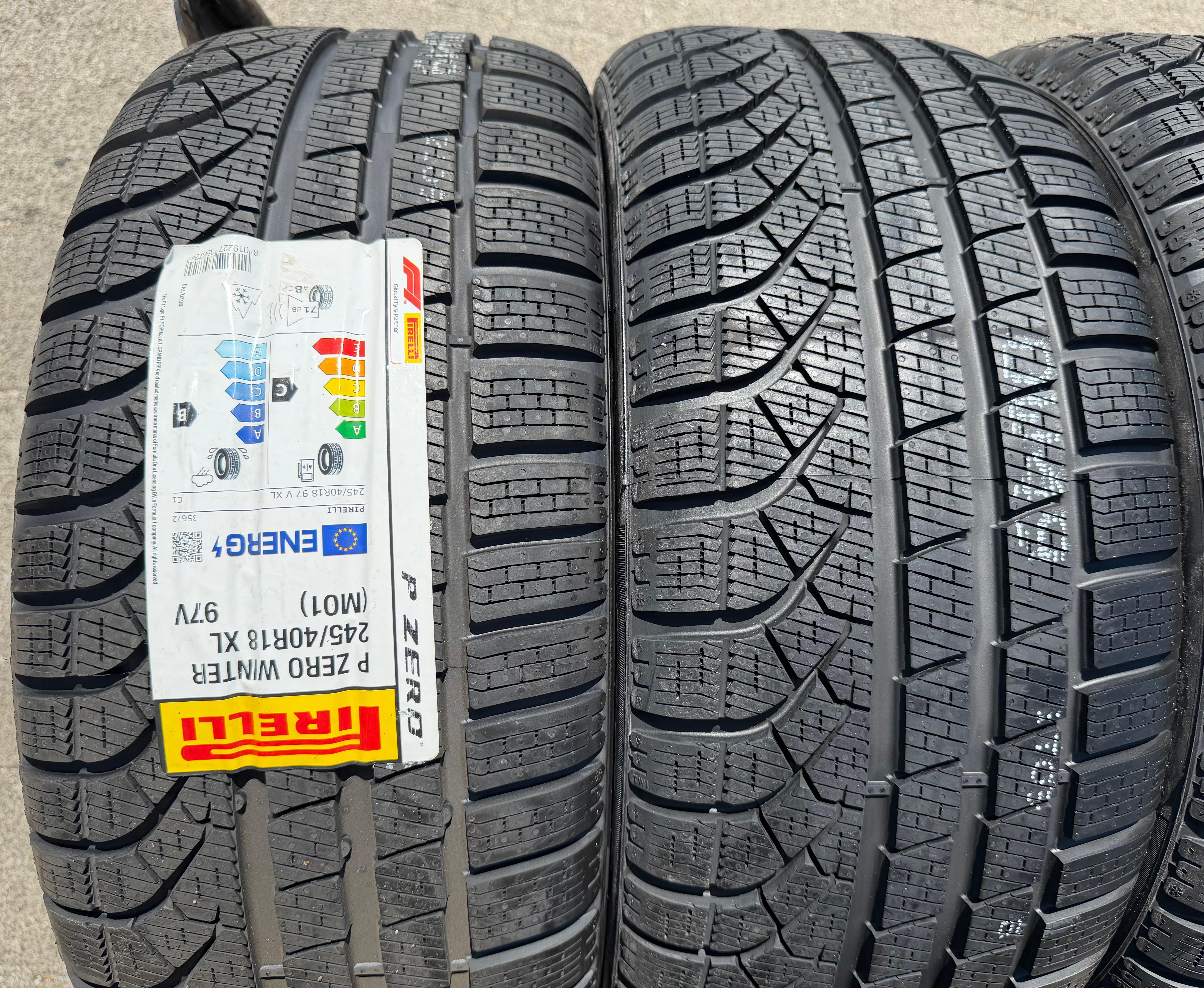4 llantas de invierno originales de aluminio de 18" para Audi A5 S5 8W 8W9601025C 245/40R18 93V Pirelli, nuevas