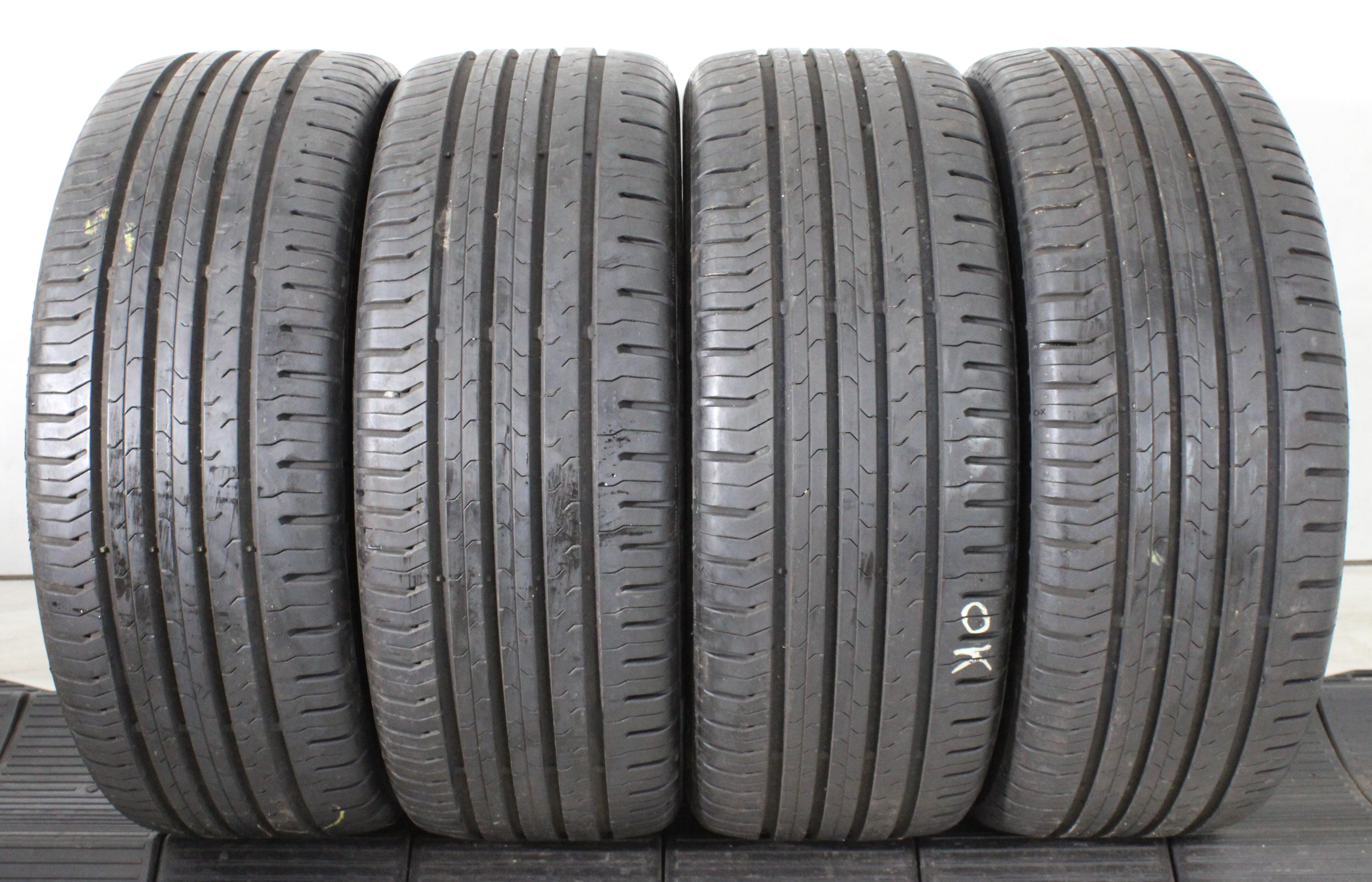 4 x 215/45R17 87V Sommerreifen Continental  Eco Contact 5 6,5-7mm 2016