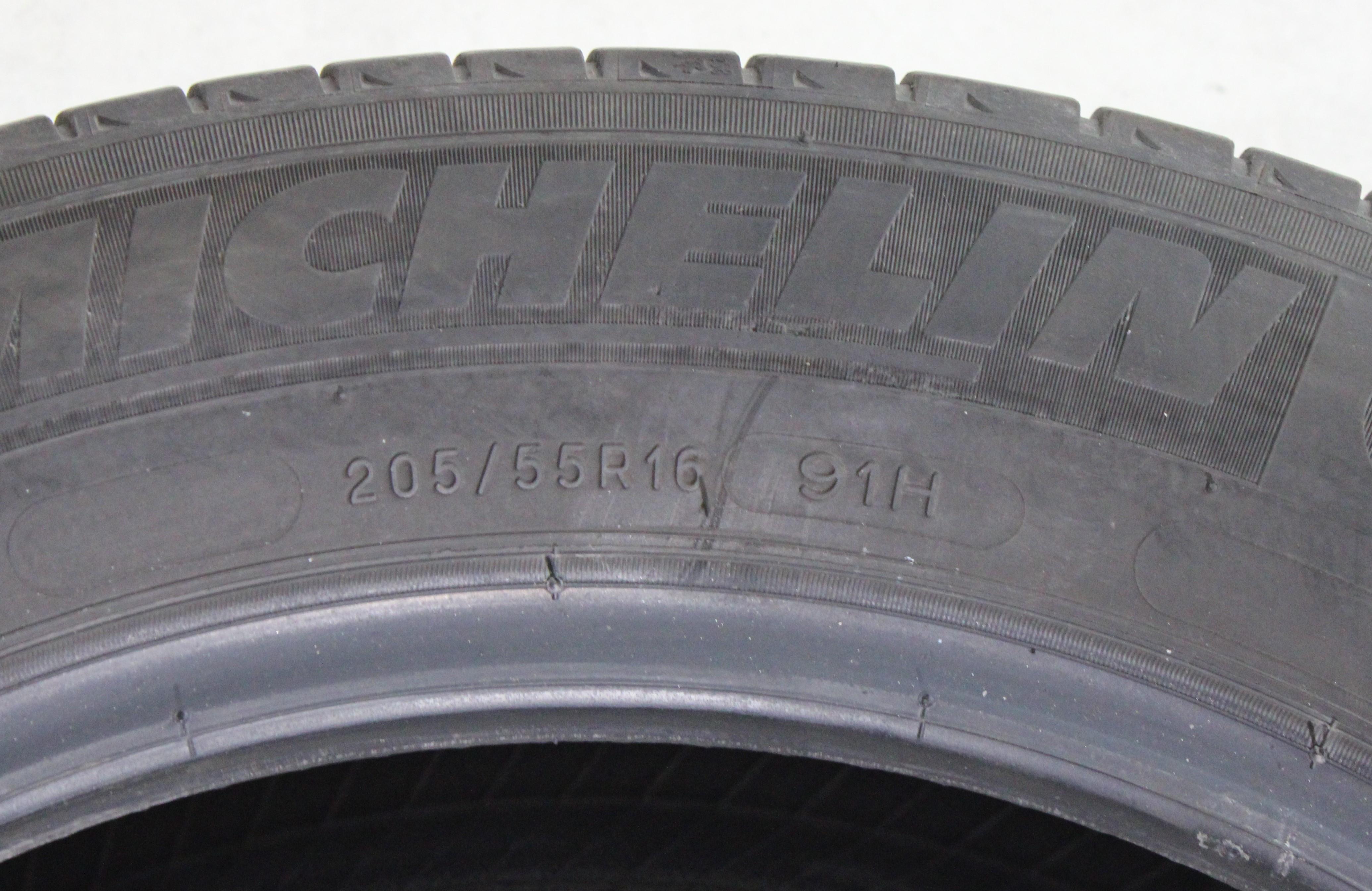 4 x 205/55R16 91H Sommerreifen Michelin Energy Saver 3,5-4mm 2020