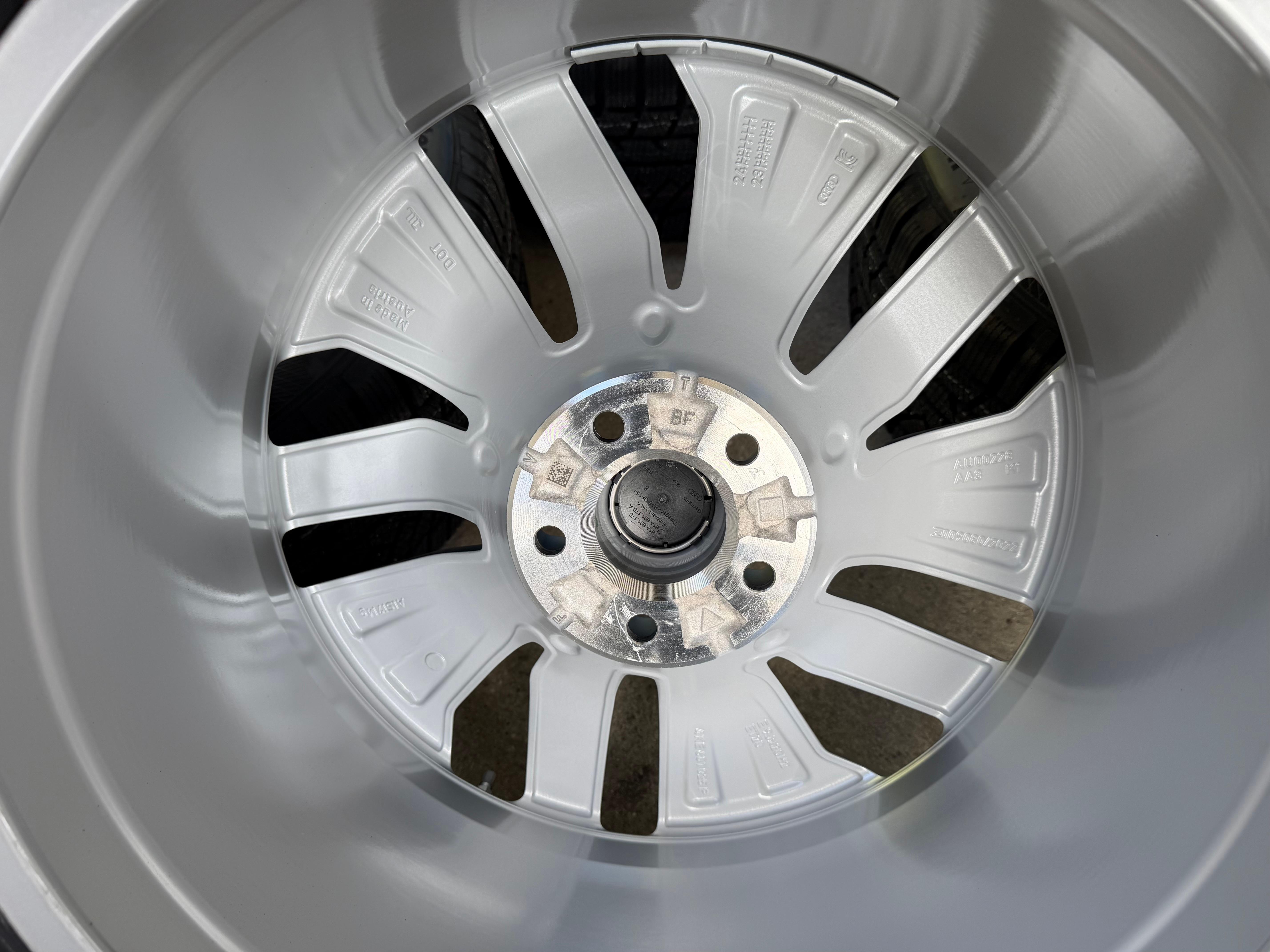 4 Original 20" Alu Winterräder Audi Q8 GE E-Tron 4KE601025N 255/50R20 109H Continental NEU