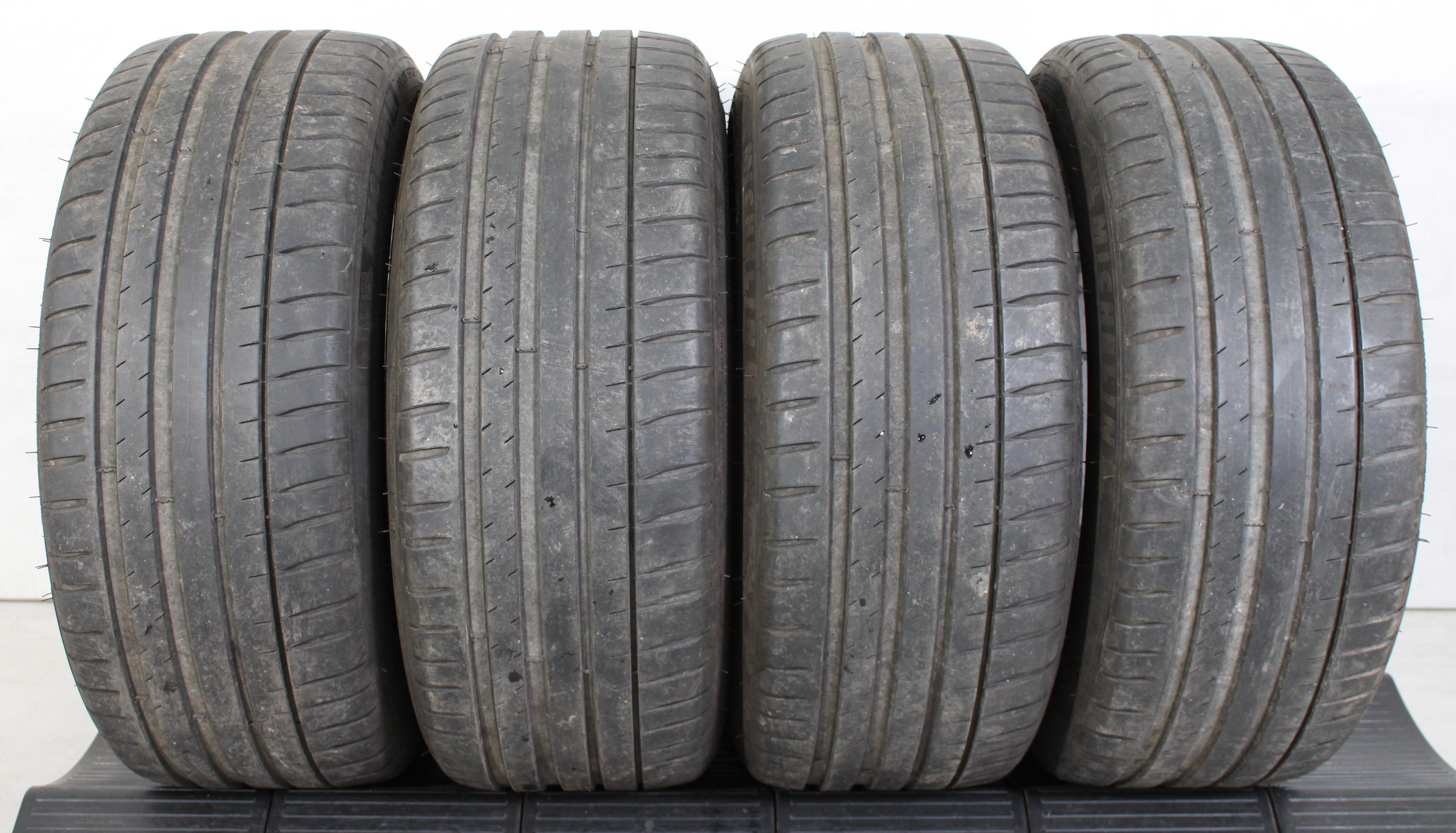 4 x 225/45R17 91Y Pneus été Michelin Pilot Sport 4 ZP Runflat 5-5,5mm 2019
