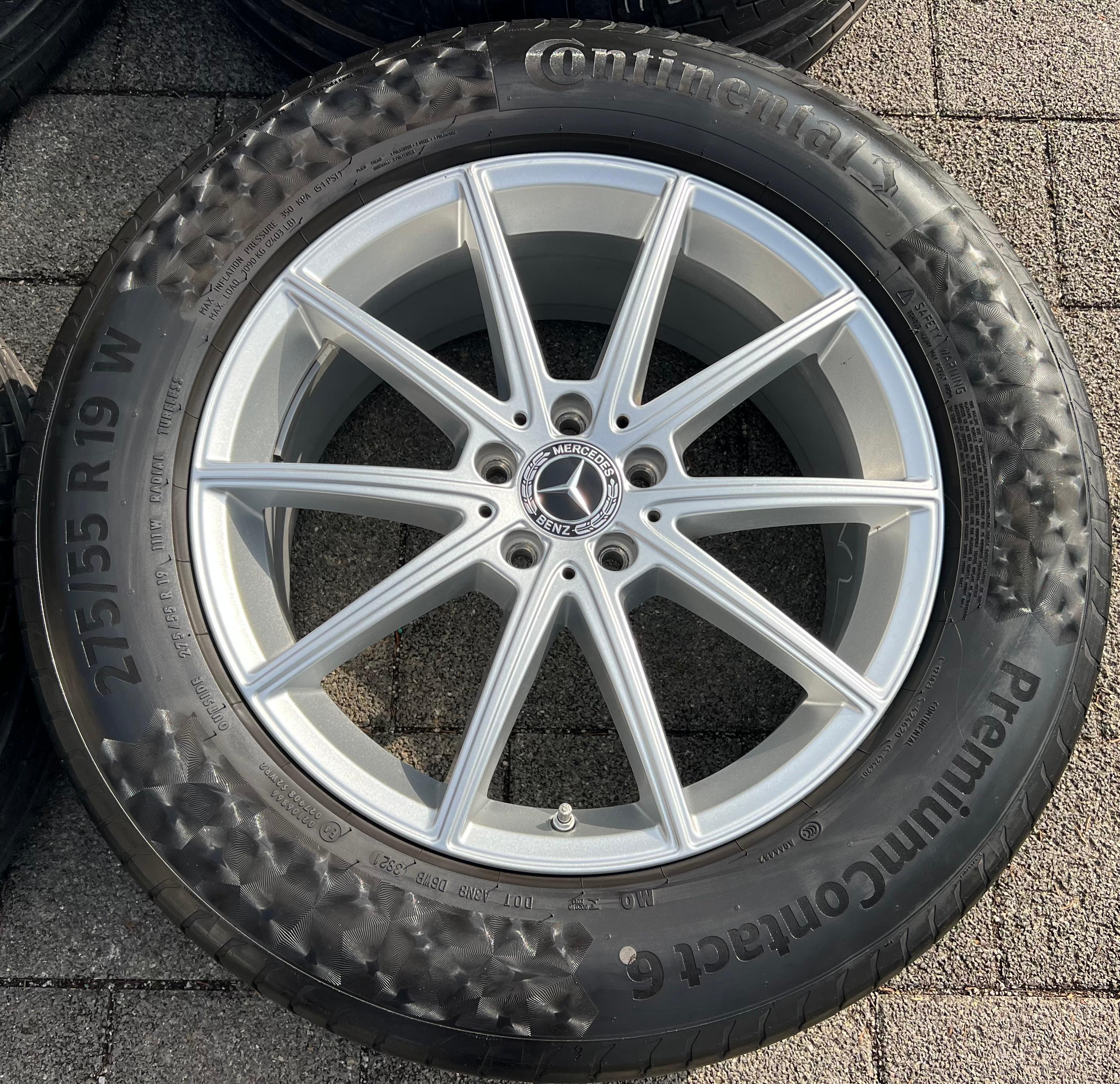 4 ORIGINAL 19" ALUFELGEN MERCEDES GLE V167 COUPE C167 A1674010400 A1674010500