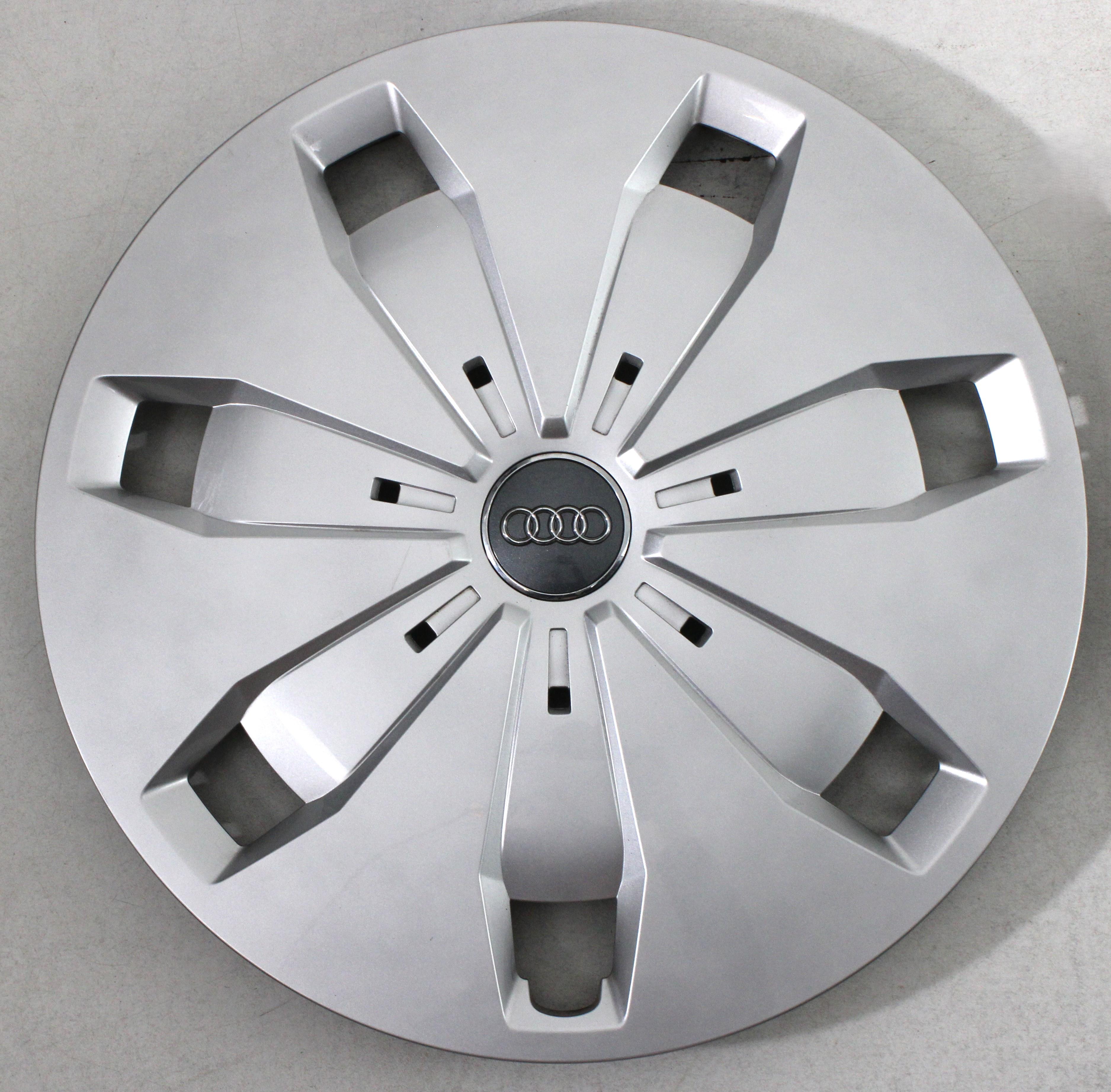 4x Tapacubos originales de 16" para Audi A3 A4 Q2 81A601147