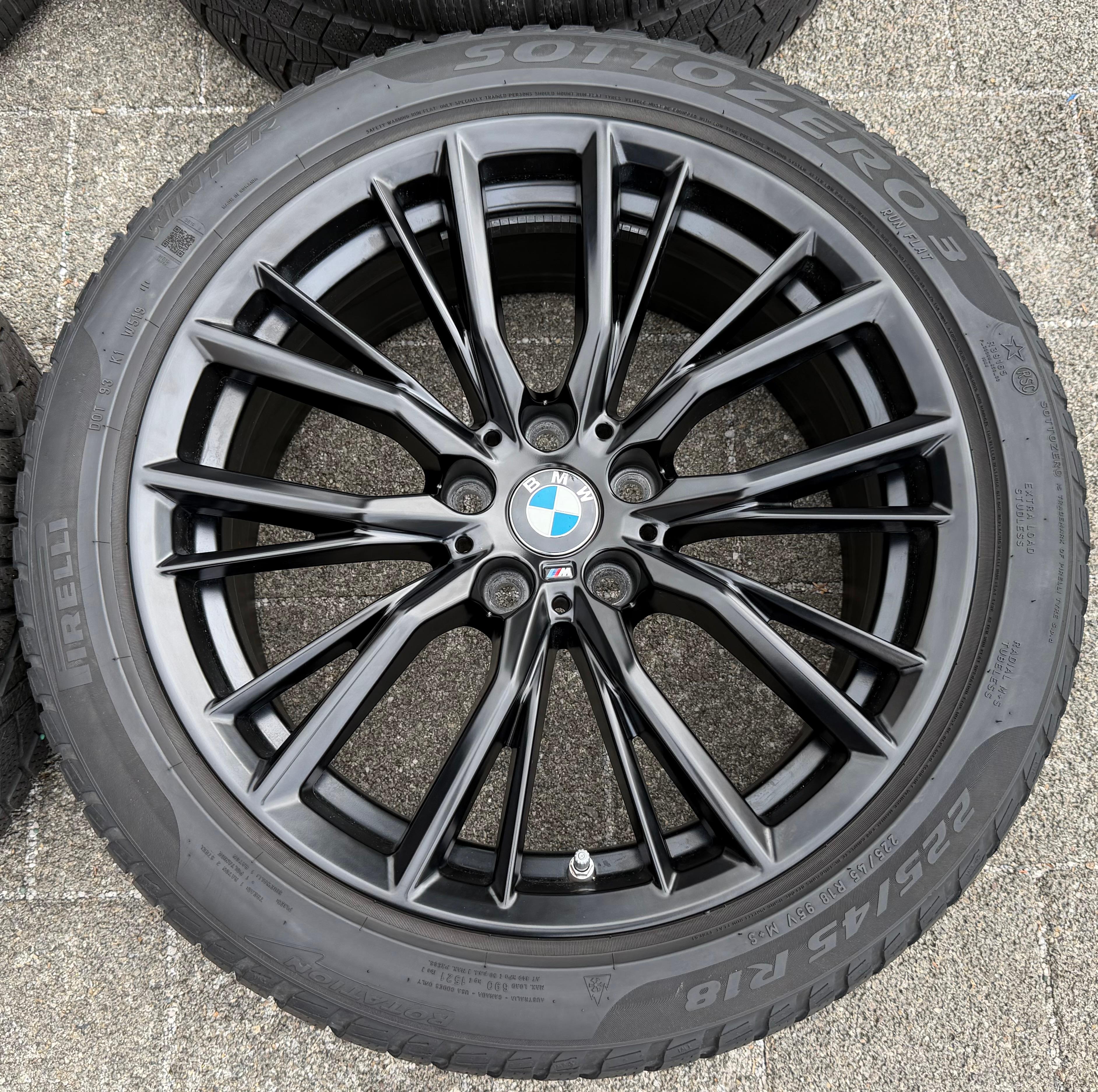 4 Original 18" Alu Winterräder BMW 3ER Reihe G20 G21 4ER G22 G23 2ER G42 M796 RDKS