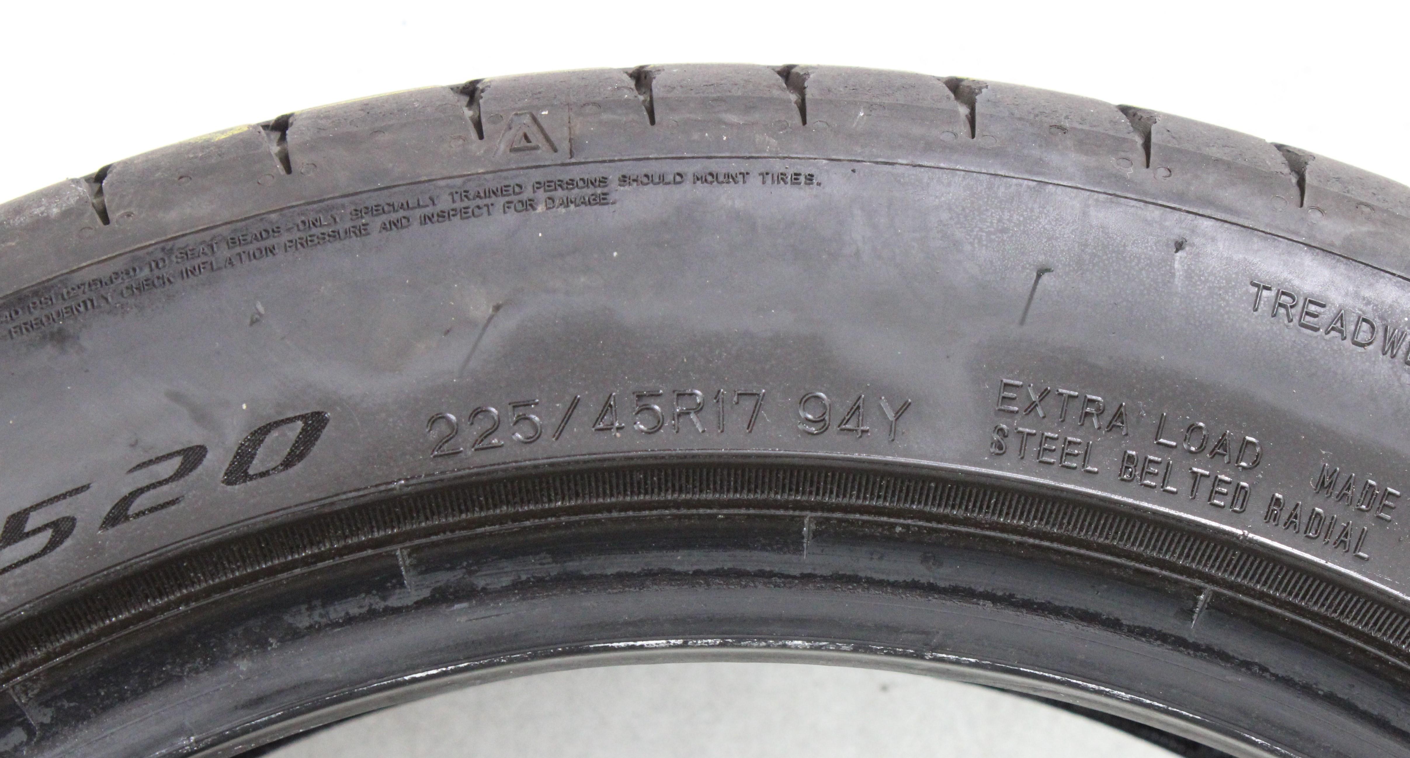 1 x 225/45R17 94Y pneu été Falken Azenis FK520 6mm 2024 XL