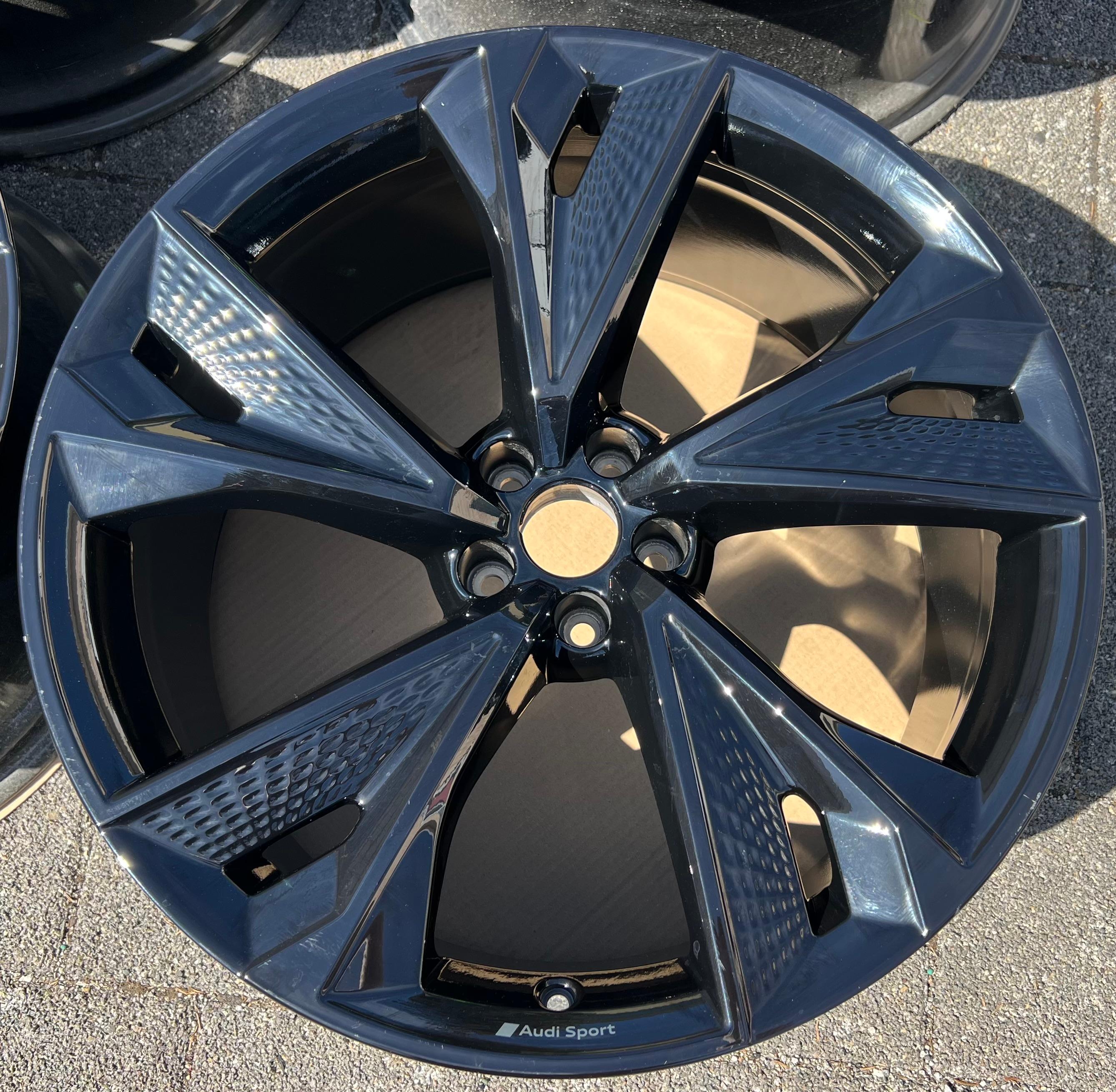 4 ORIGINELE 22" aluminium velgen AUDI RS6 RS7 4K F2 C8 3 4K0601025BC 10,5x22 ET19
